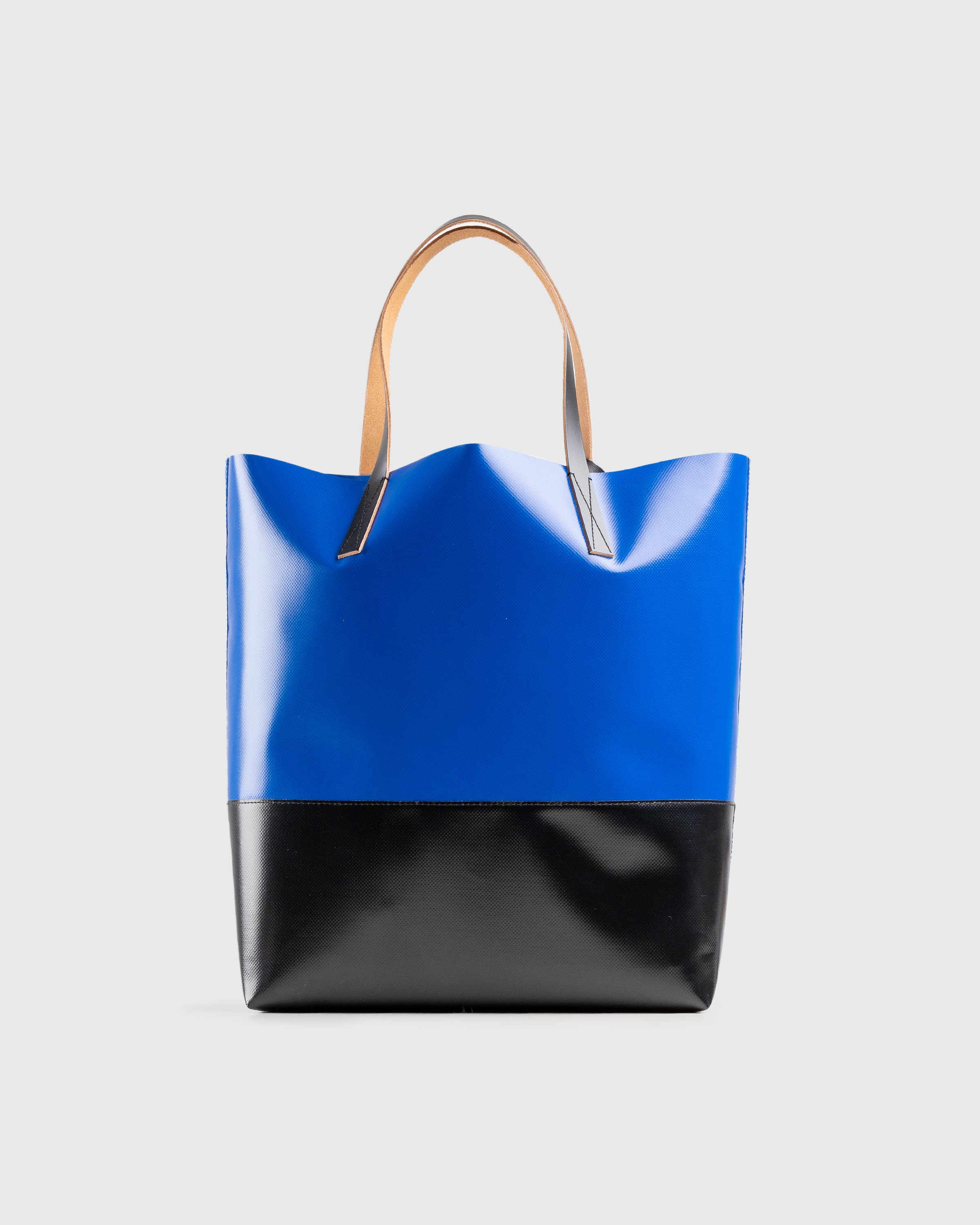 Marni - Tribeca Two-Tone Tote Bag Blue - Accessories - Blue - Image 3