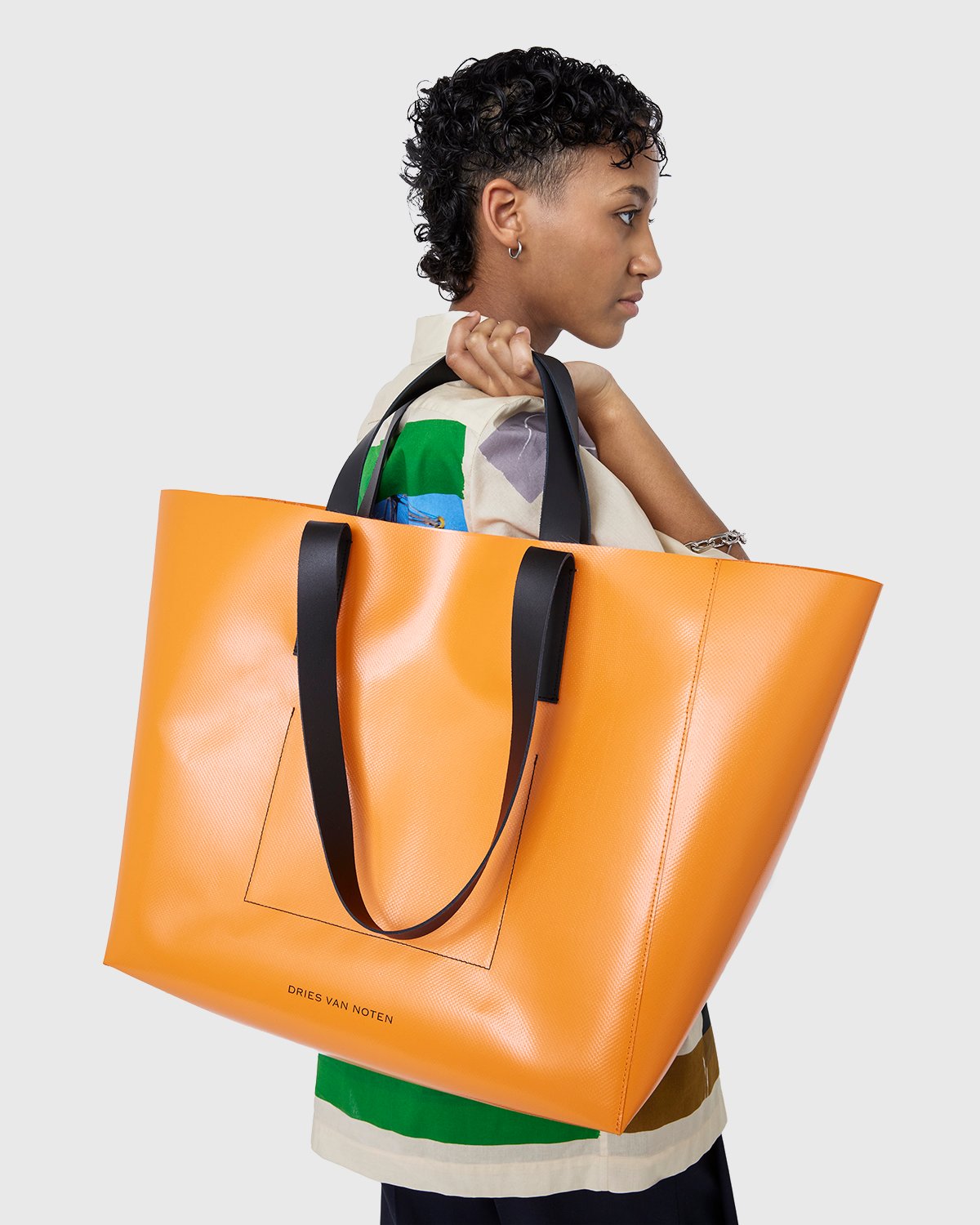 Dries van Noten - Tote Bag Orange - Accessories - Orange - Image 6