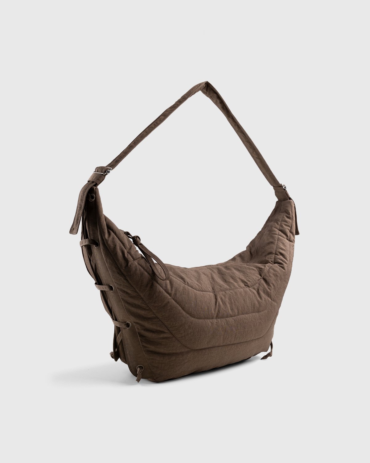Lemaire - Soft Crossbody Bag Earth Brown - Accessories - Brown - Image 2