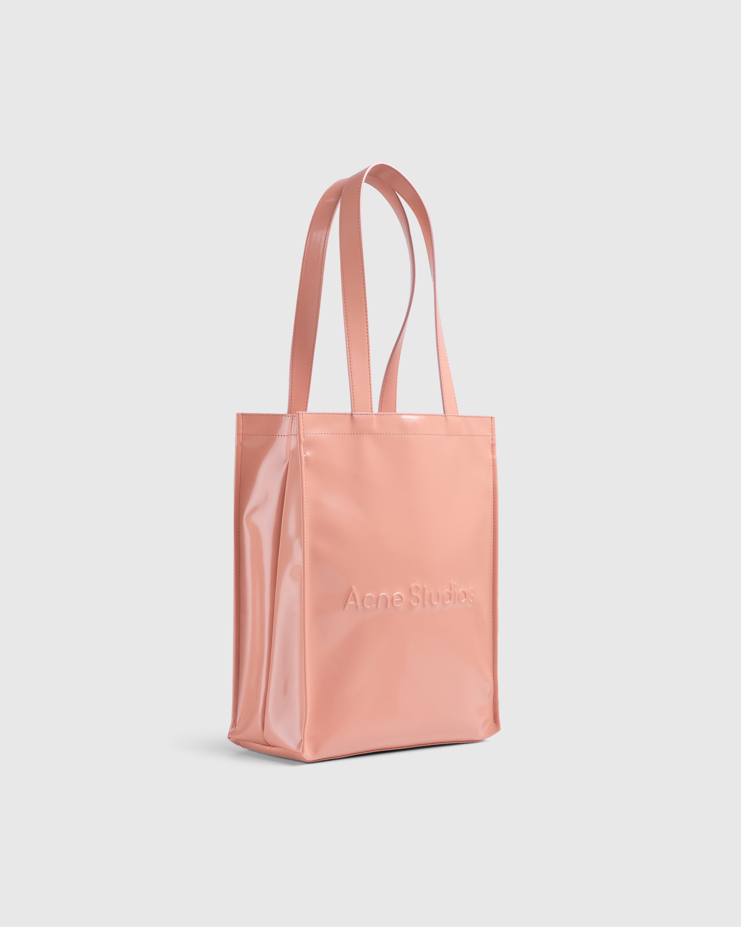 Acne Studios - Logo Shoulder Tote Bag Pink - Accessories - Pink - Image 3