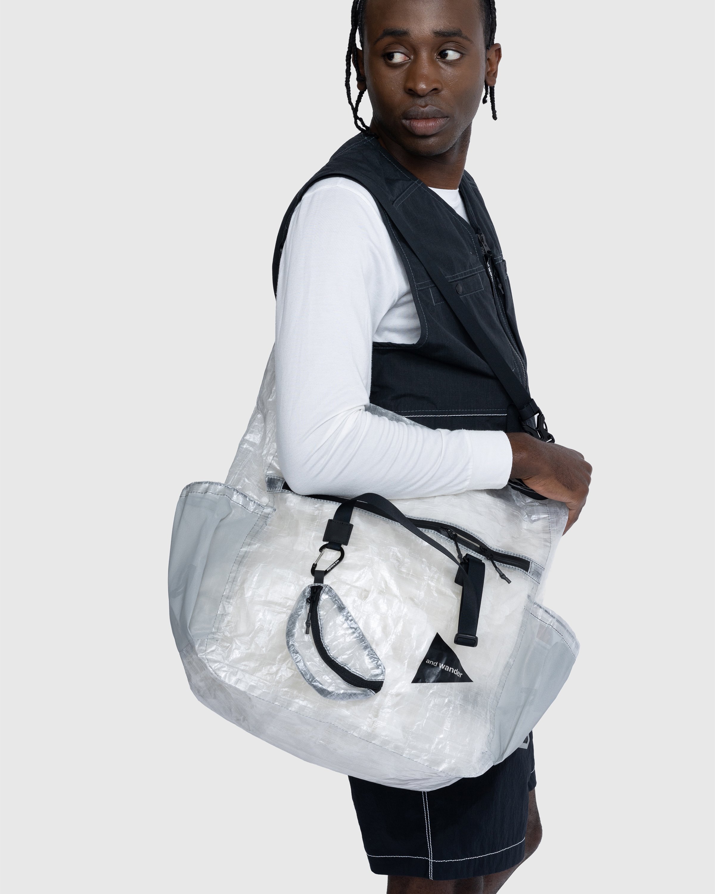 And Wander – Dyneema 3Way Tote Bag Off White | Highsnobiety Shop