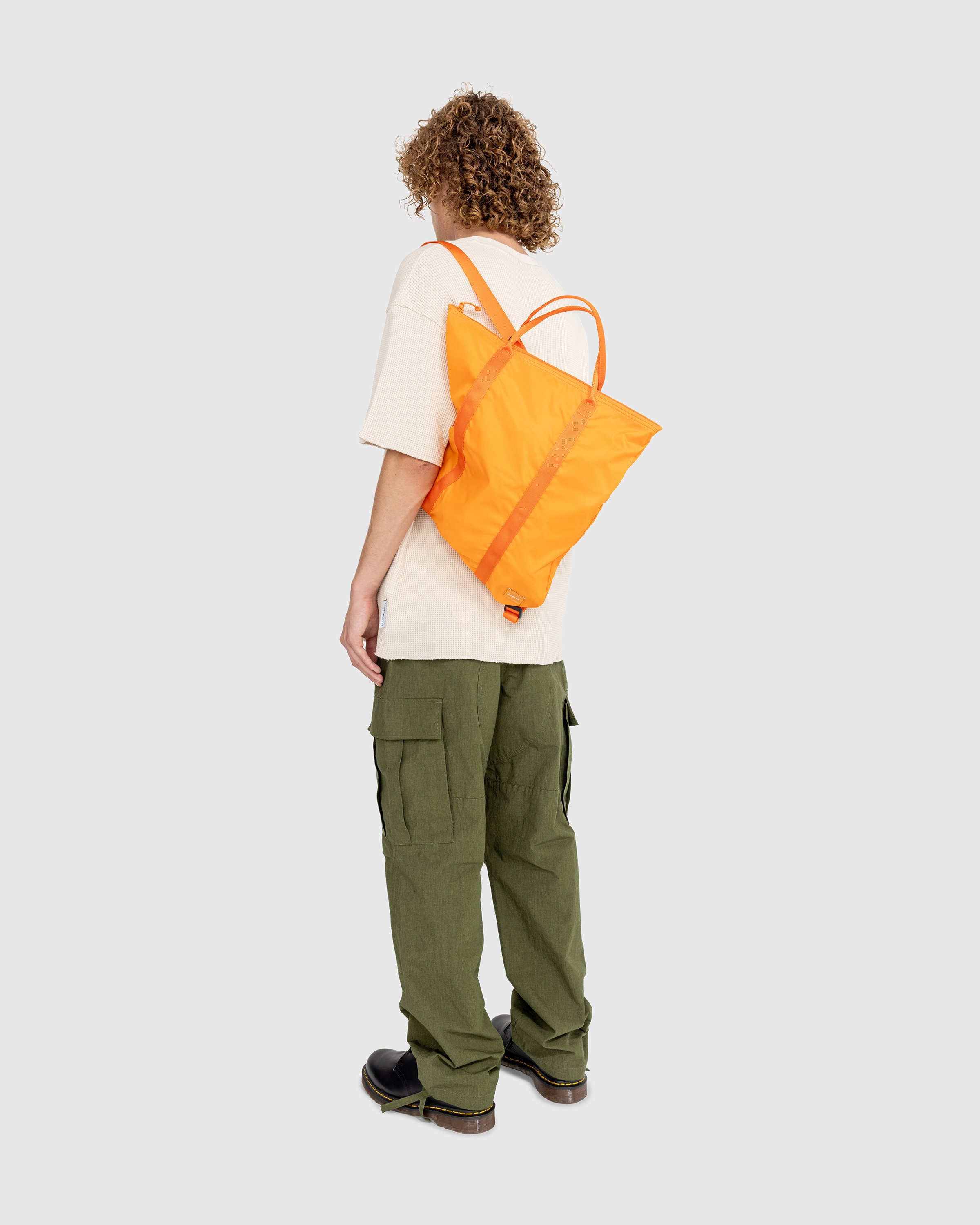 Porter-Yoshida & Co. - Flex 2-Way Tote Bag Orange - Accessories - Orange - Image 4