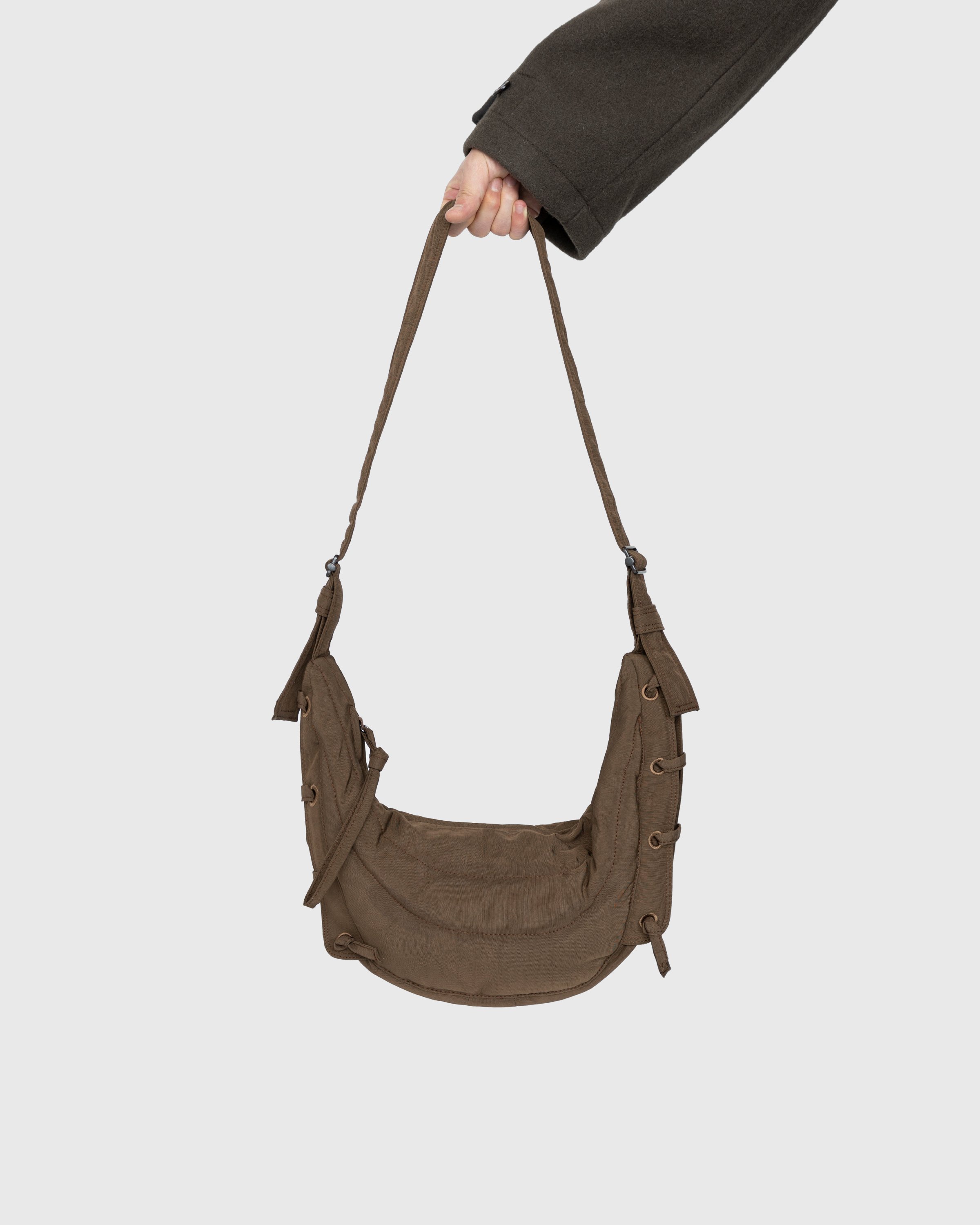 Lemaire - Soft Crossbody Bag Brown - Accessories - Brown - Image 2