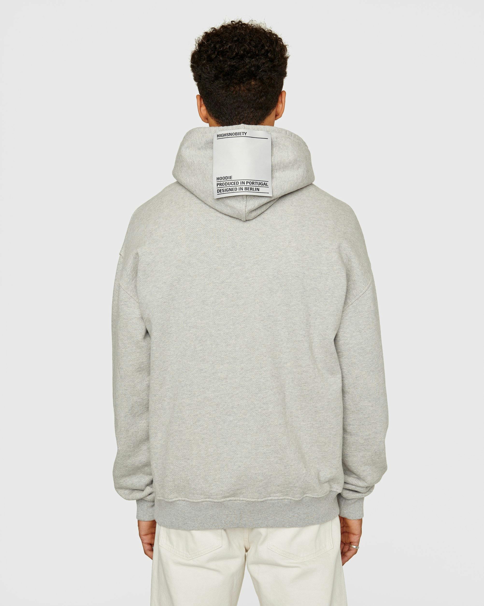 Highsnobiety - Hoodie Grey - Clothing - Grey - Image 3