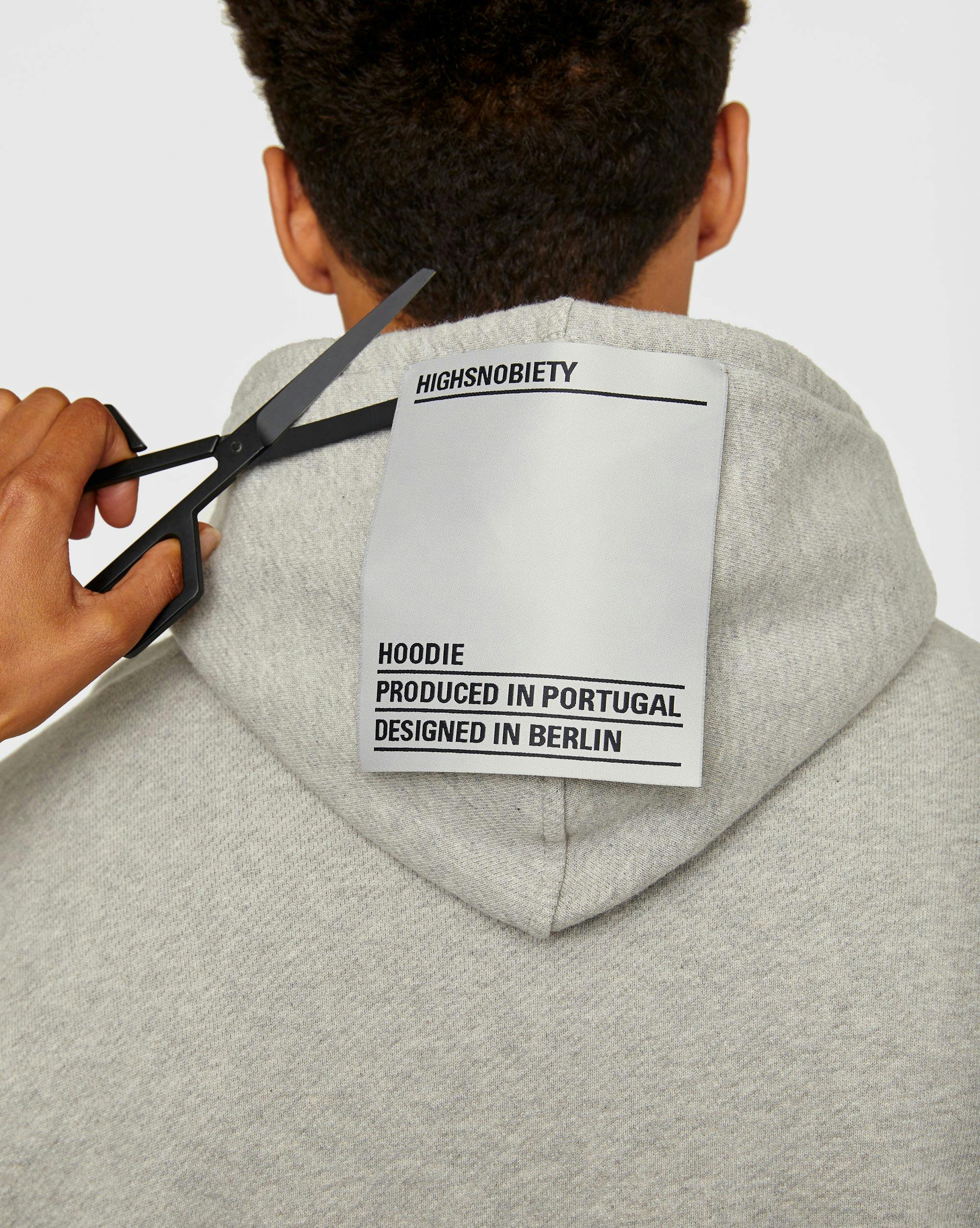 Highsnobiety - Hoodie Grey - Clothing - Grey - Image 4