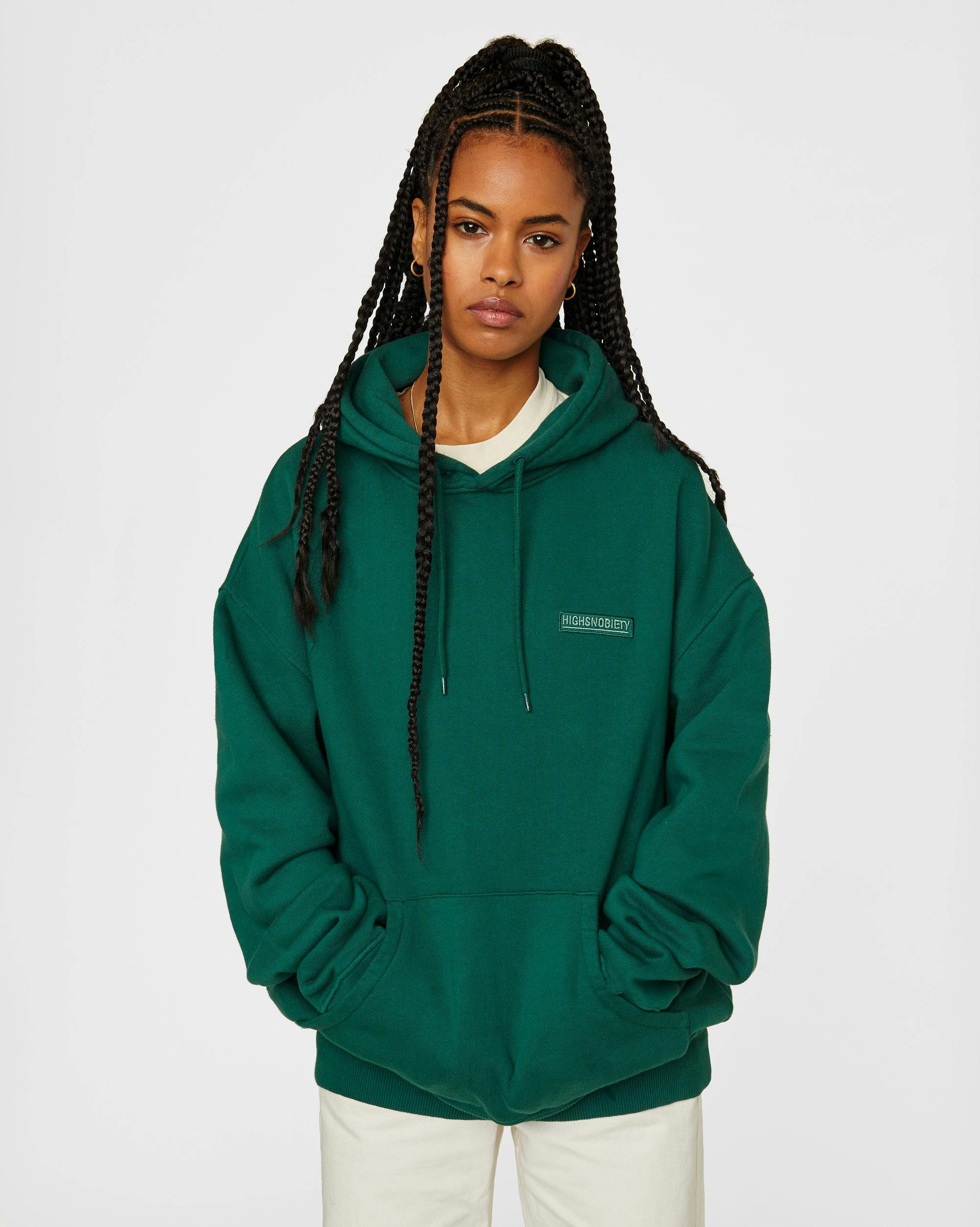 Highsnobiety - Hoodie Green - Clothing - Grey - Image 6