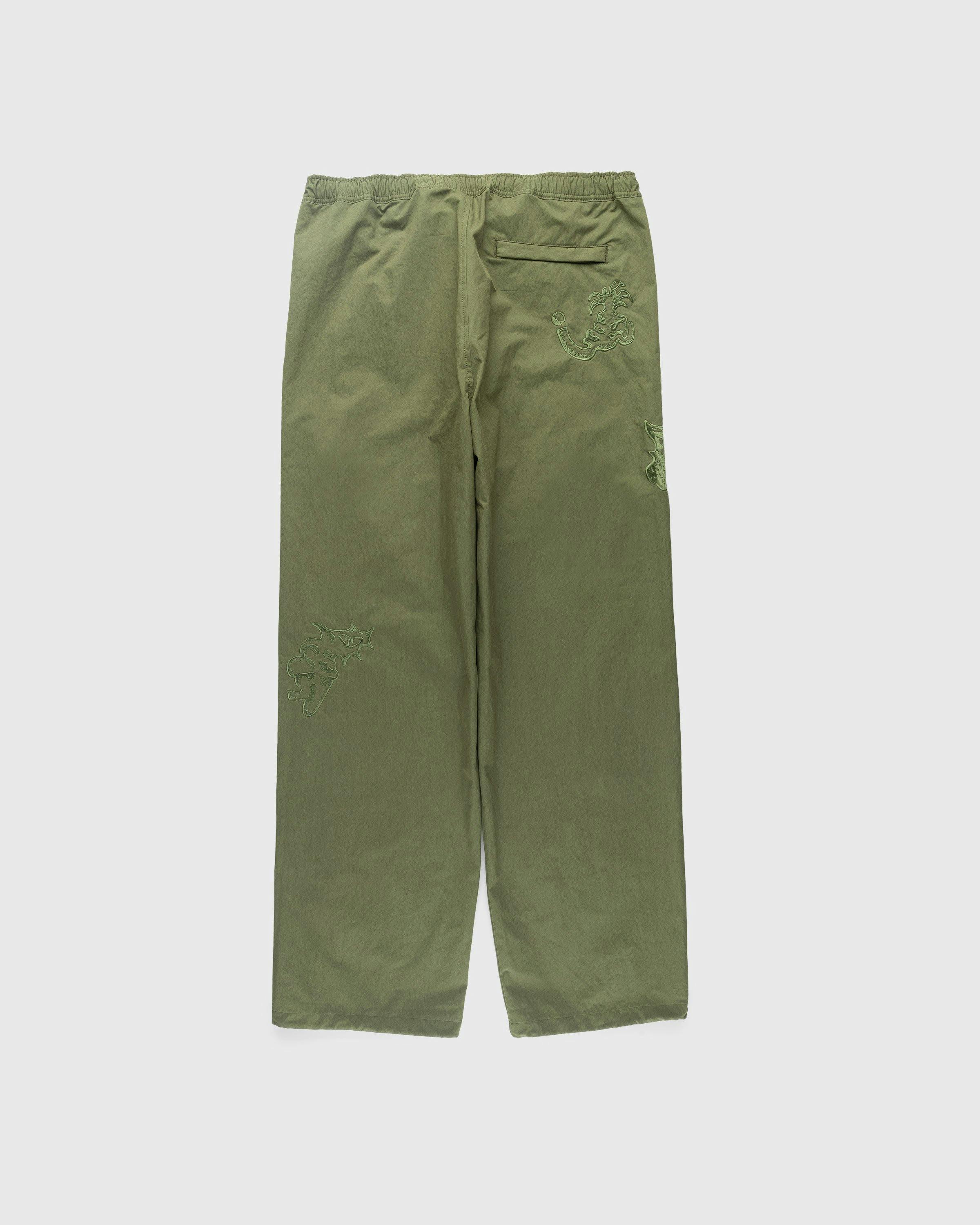 NTS x Highsnobiety - Brushed Nylon Trackpant Green - Clothing - Green - Image 2