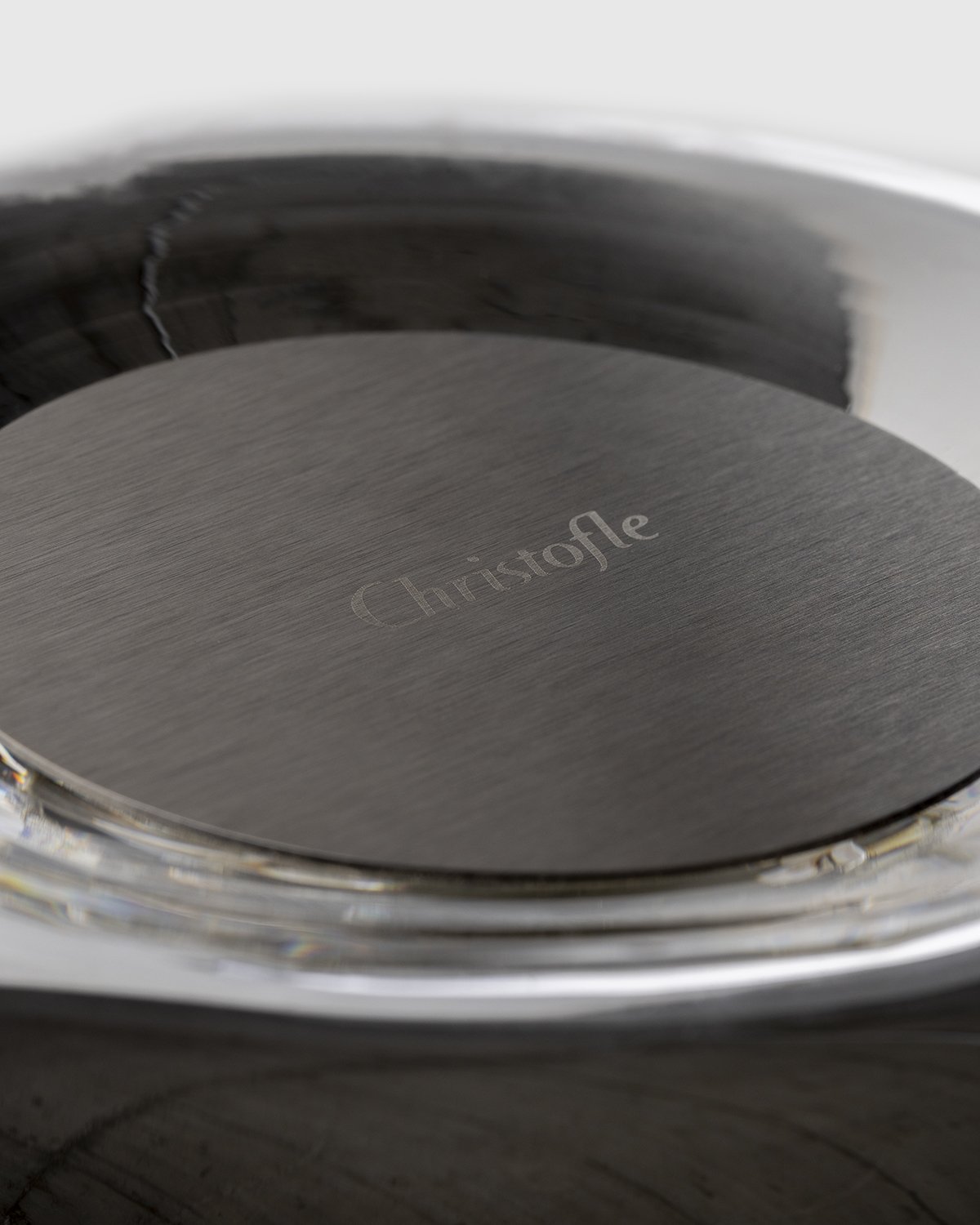 Chito x Christofle x Highsnobiety - Hand Painted Uni Vase Medium 2 - Lifestyle - Silver - Image 4
