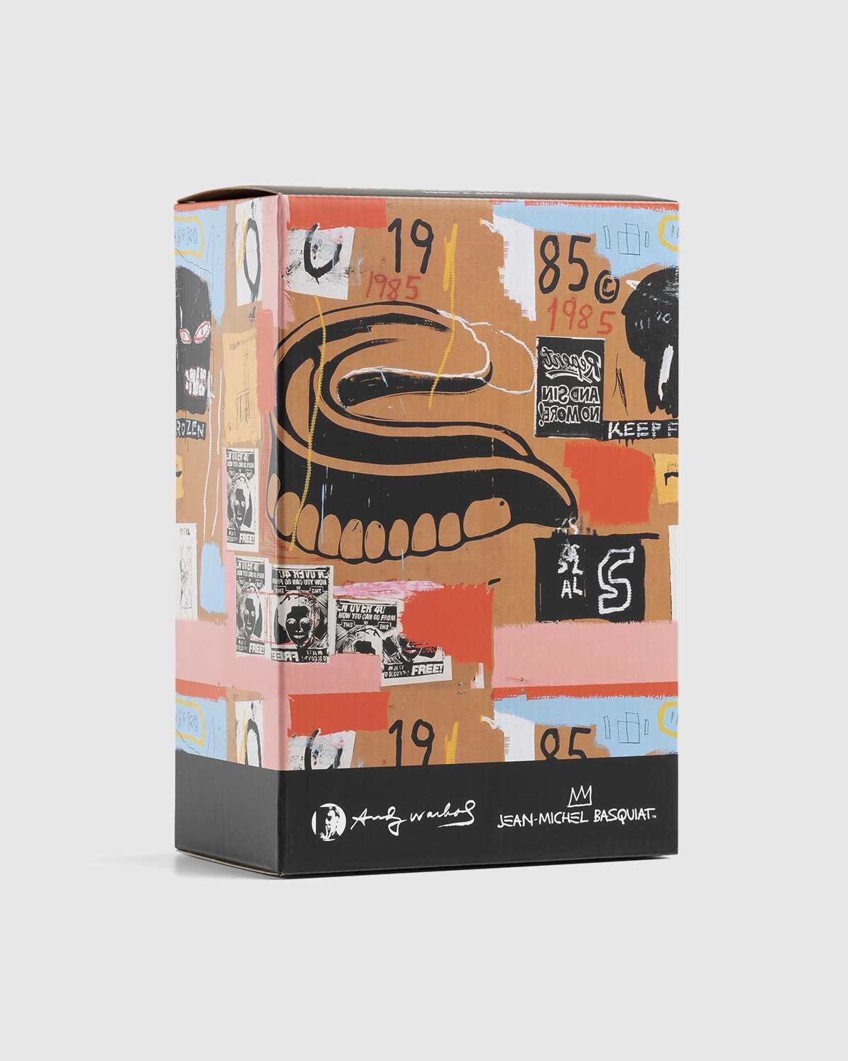 Medicom - Be@rbrick Andy Warhol x Jean-Michel Basquiat #2 100% And 400% Set Multi - Lifestyle - Multi - Image 4