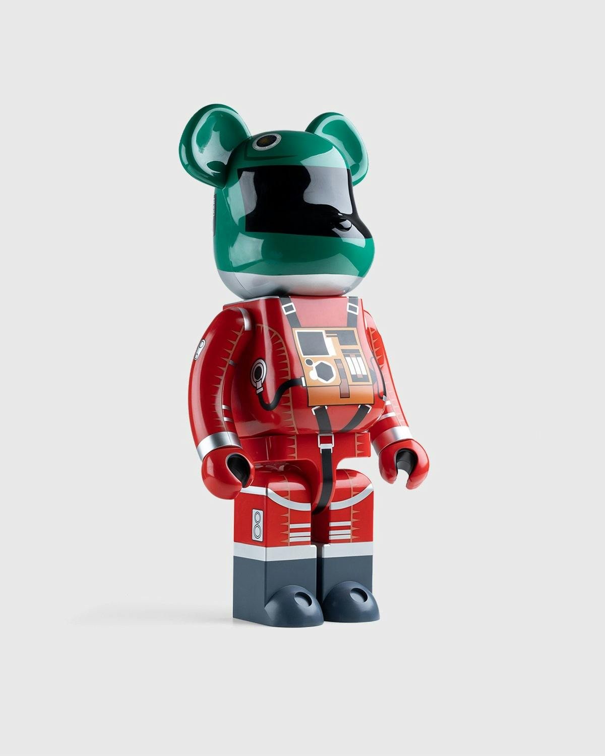 Medicom - Be@rbrick Space Suit Green Helmet & Orange Suit 1000% - Lifestyle - Orange - Image 2
