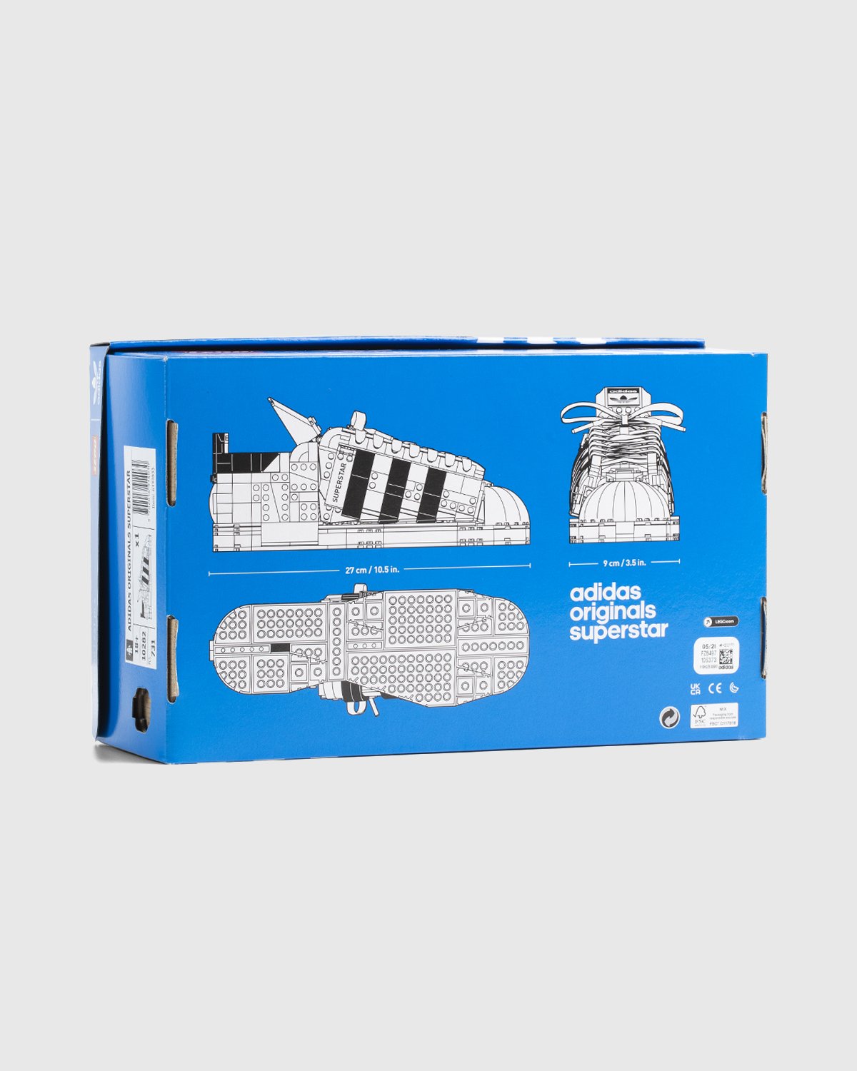 Lego - Icons adidas Originals Superstar White - Lifestyle - White - Image 4