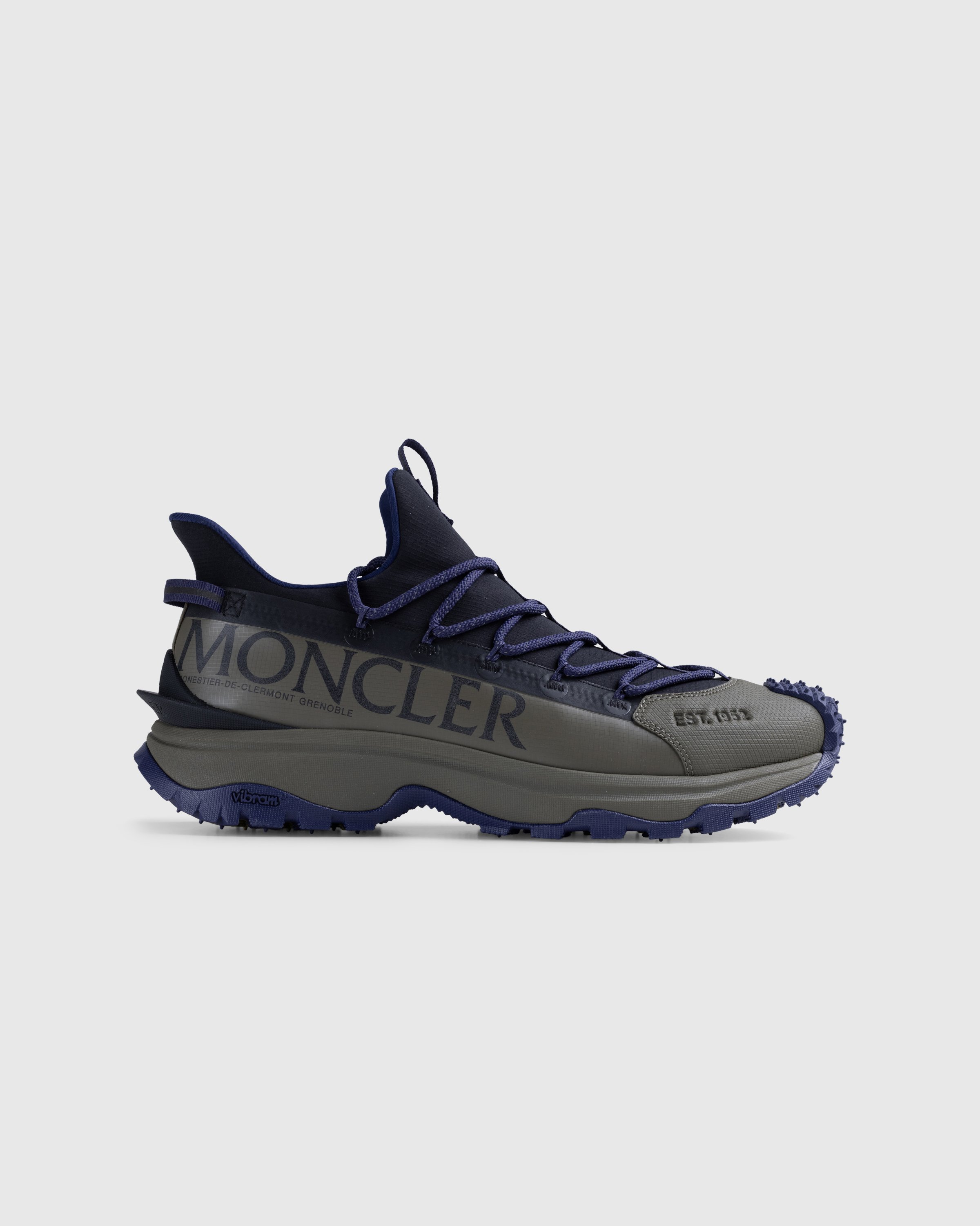 Moncler - Trailgrip Lite 2 Sneakers Blue/Olive Green - Footwear - Blue - Image 1