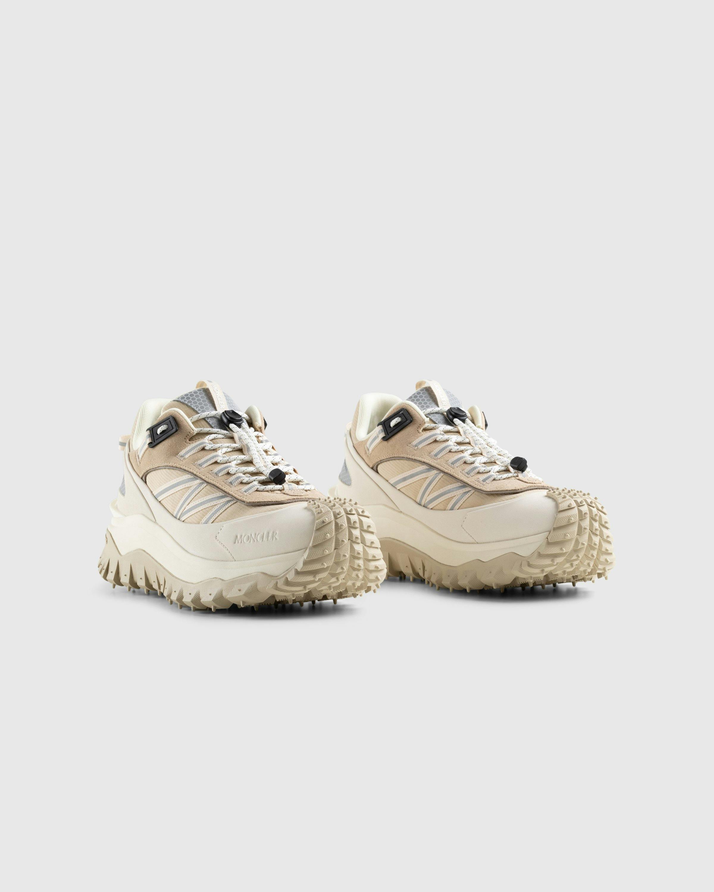 Moncler - TRAILGRIP LOW TOP SNEAKERS BEIGE - Footwear - Beige - Image 3