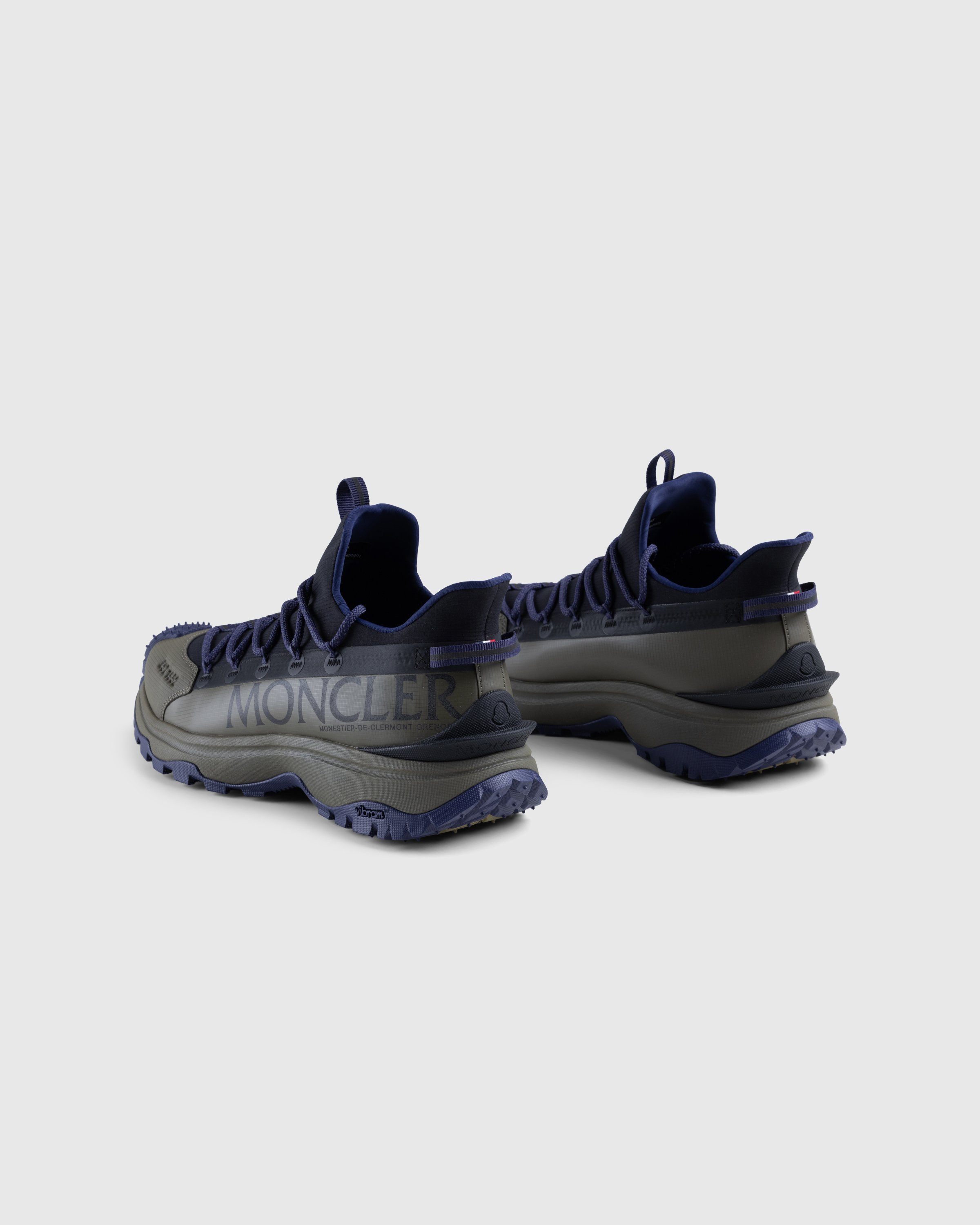 Moncler - Trailgrip Lite 2 Sneakers Blue/Olive Green - Footwear - Blue - Image 4