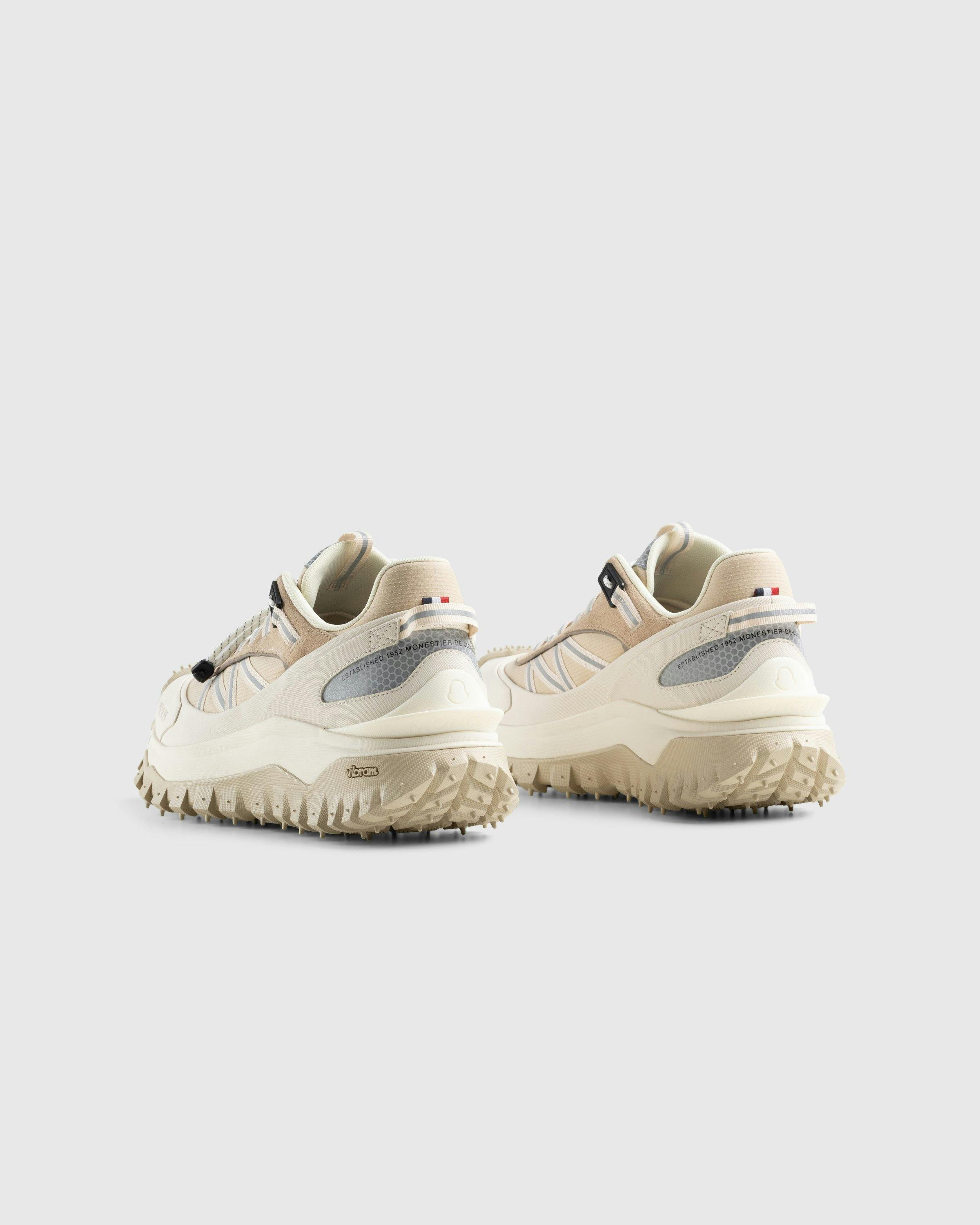 Moncler - TRAILGRIP LOW TOP SNEAKERS BEIGE - Footwear - Beige - Image 4