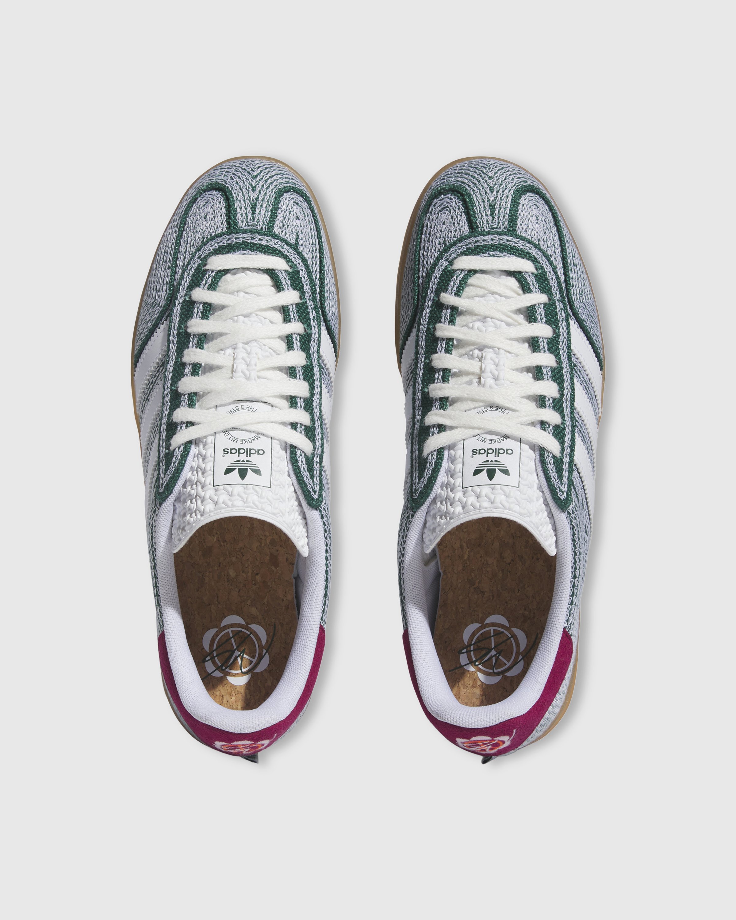 Sean Wotherspoon x Adidas - Gazelle Hemp Green/White - Footwear - Green - Image 4