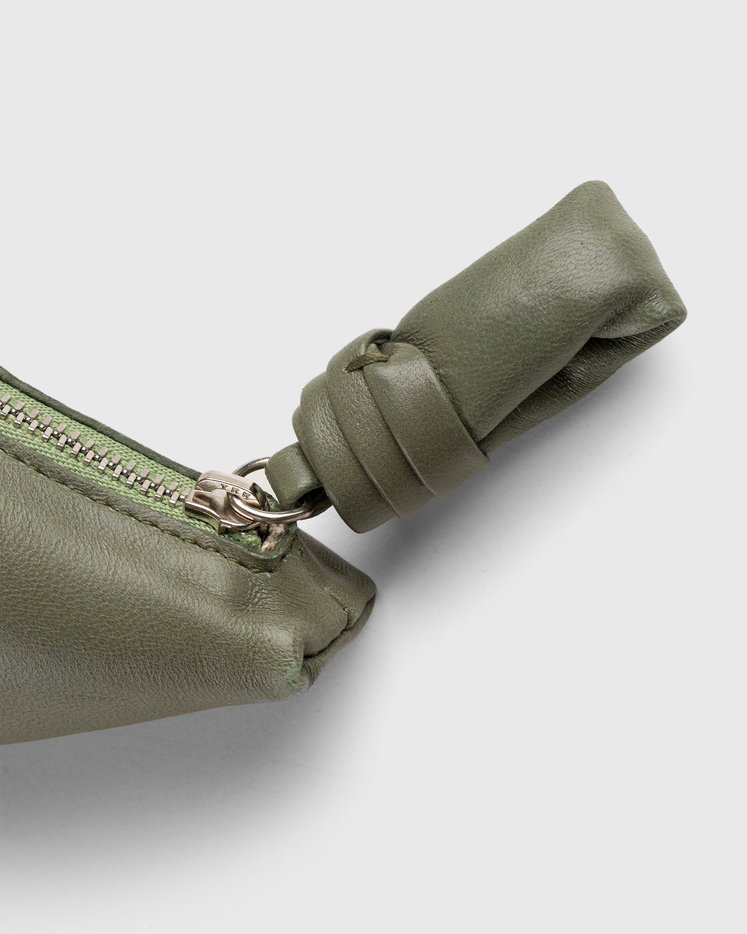 Lemaire x Highsnobiety - Not In Paris 4 Croissant Coin Purse Sage - Accessories - Green - Image 3
