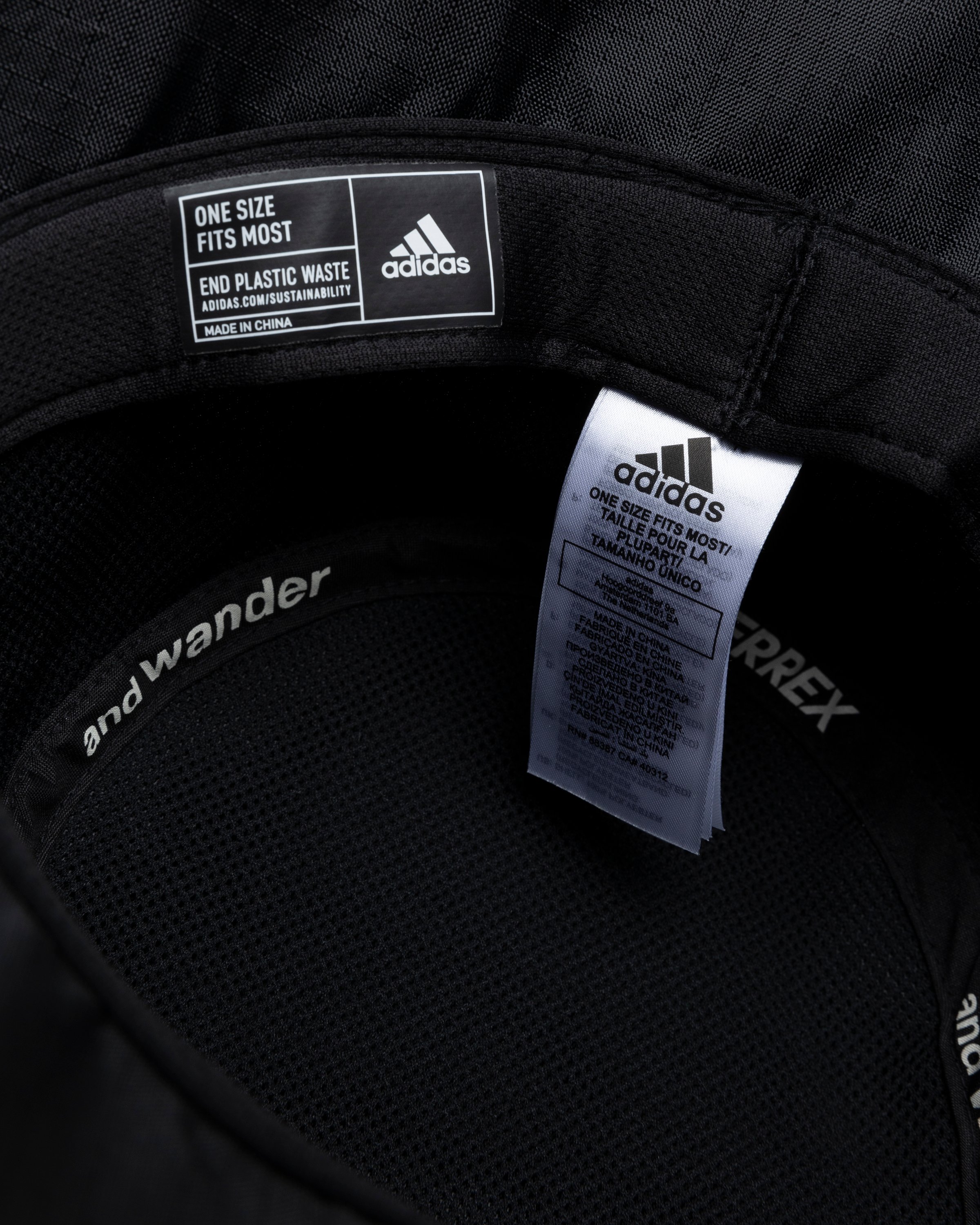 Adidas x And Wander - TERREX Winterized Bucket Hat Black - Accessories - Black - Image 5
