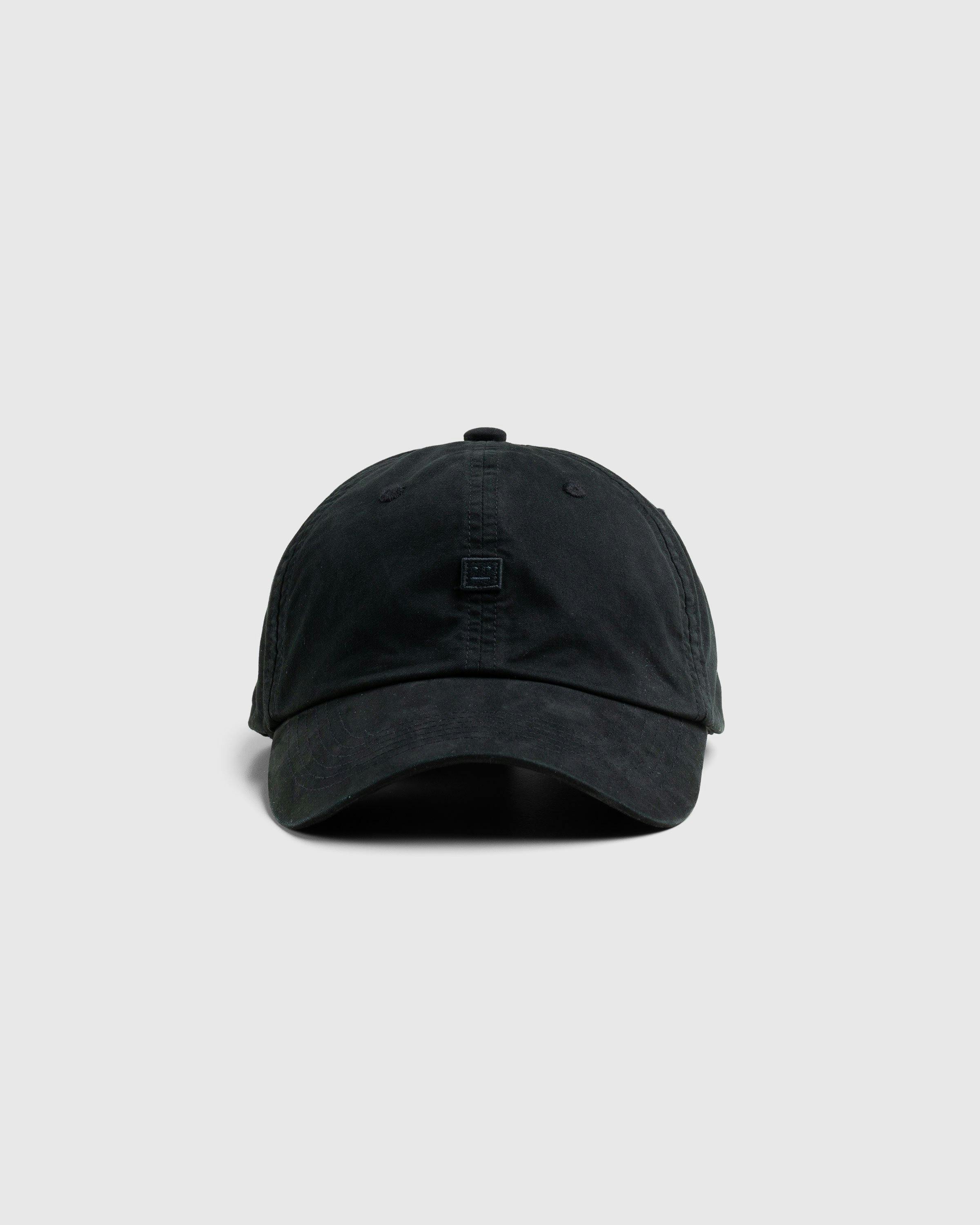 Acne Studios - Face Patch Baseball Cap Black - Accessories - Black - Image 2