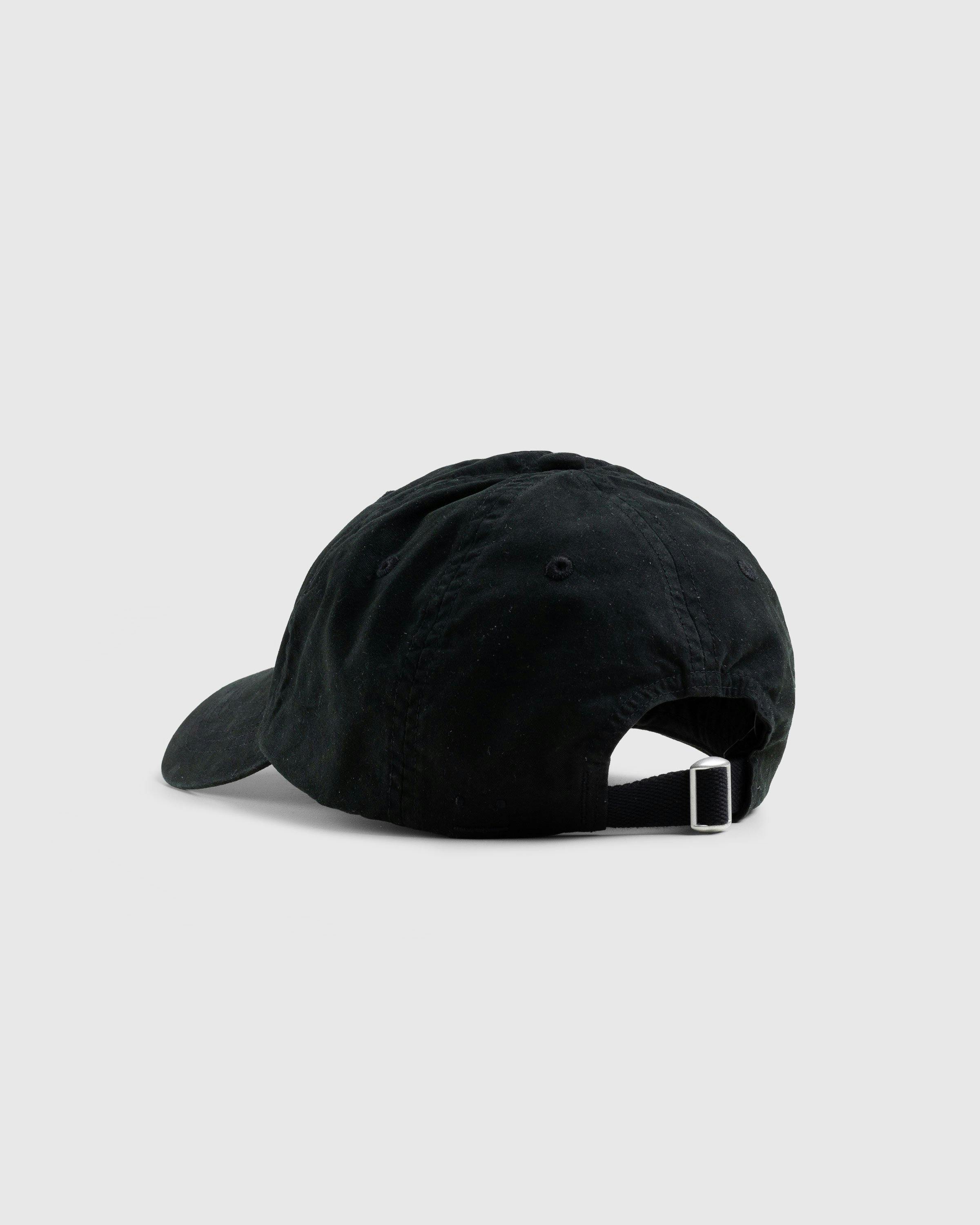 Acne Studios - Face Patch Baseball Cap Black - Accessories - Black - Image 3