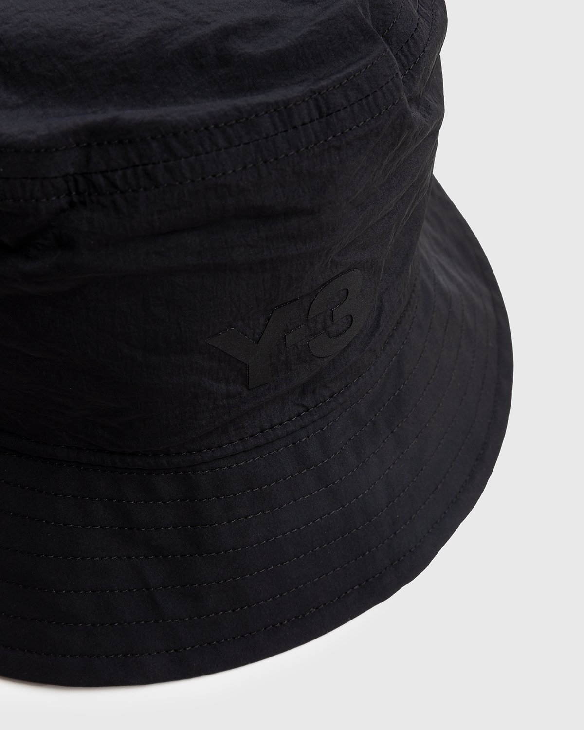 Y-3 - Logo Bucket Hat Black - Accessories - Black - Image 2