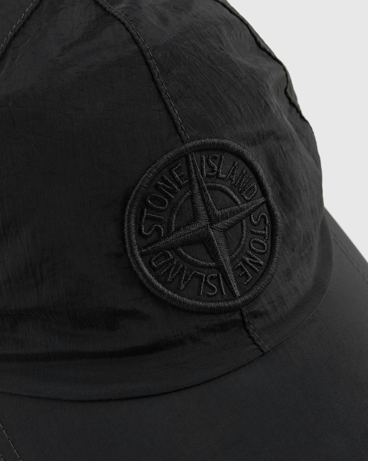 Stone Island - 99576 Nylon Metal Cap Black - Accessories - Black - Image 4