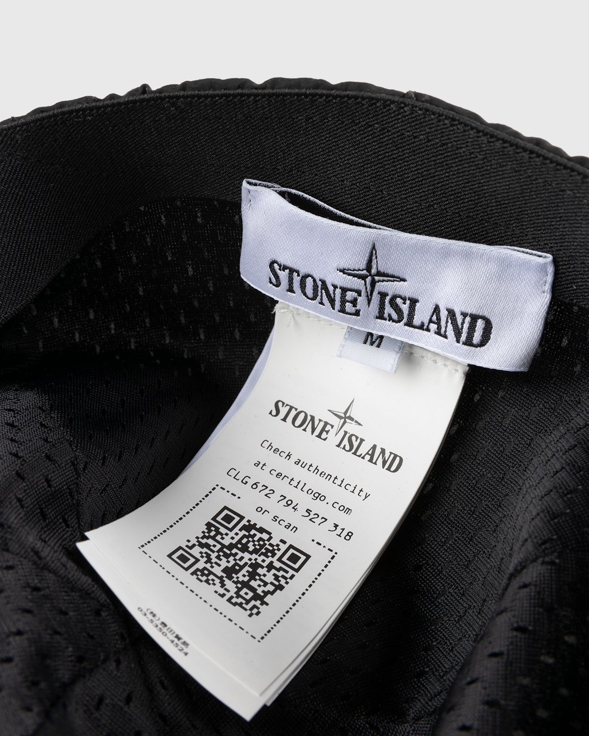 Stone Island - 99576 Nylon Metal Cap Black - Accessories - Black - Image 6