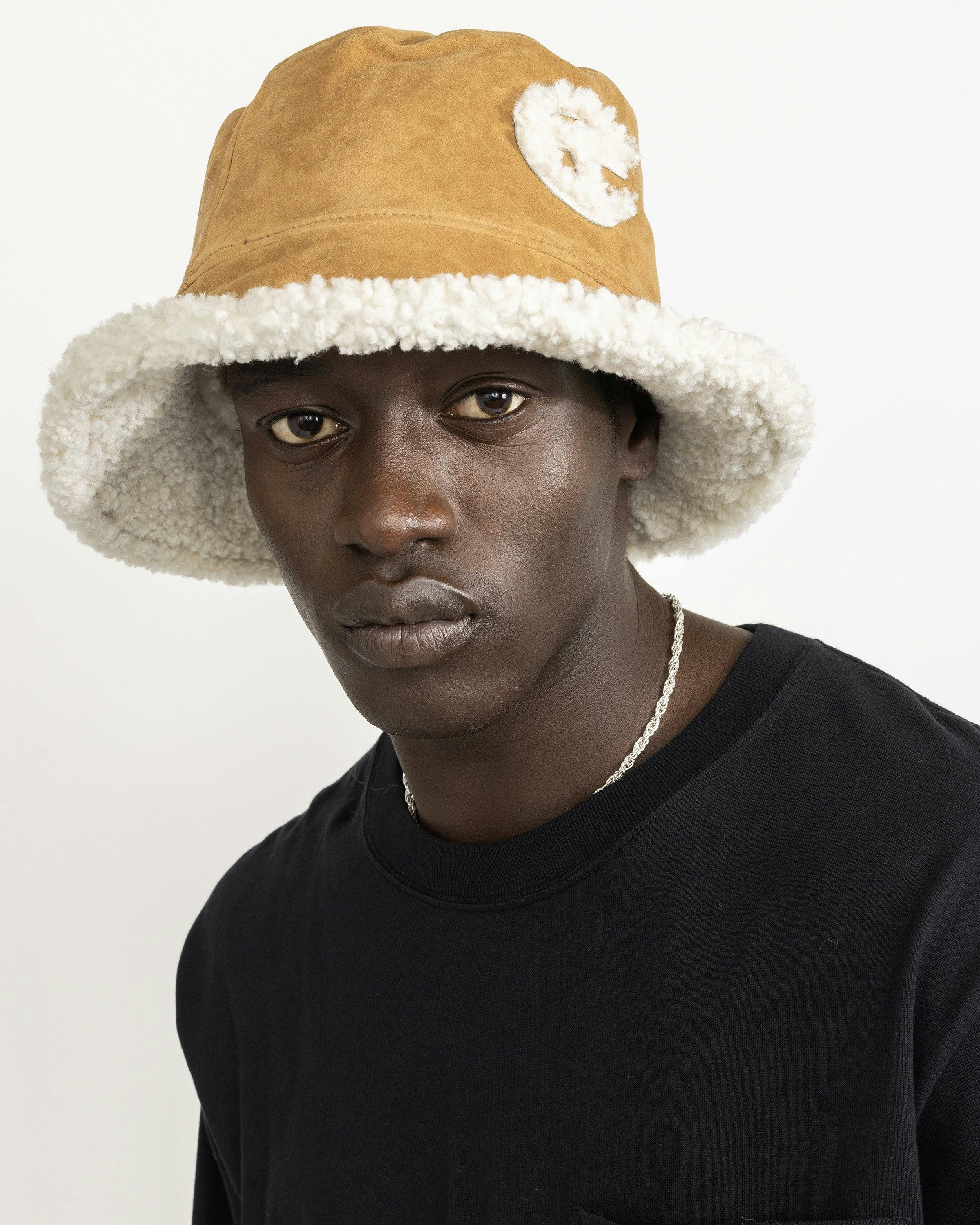 Ugg x Telfar - Suede Bucket Hat Chestnut - Accessories - Brown - Image 3