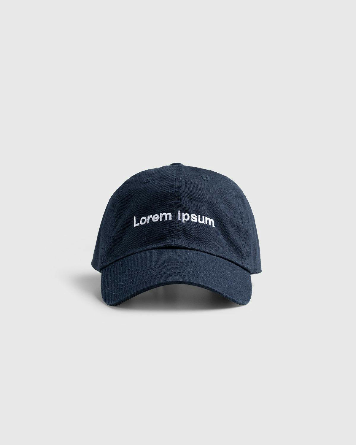 HO HO COCO - Lorem Ipsum Cap Blue  - Accessories - Blue - Image 2