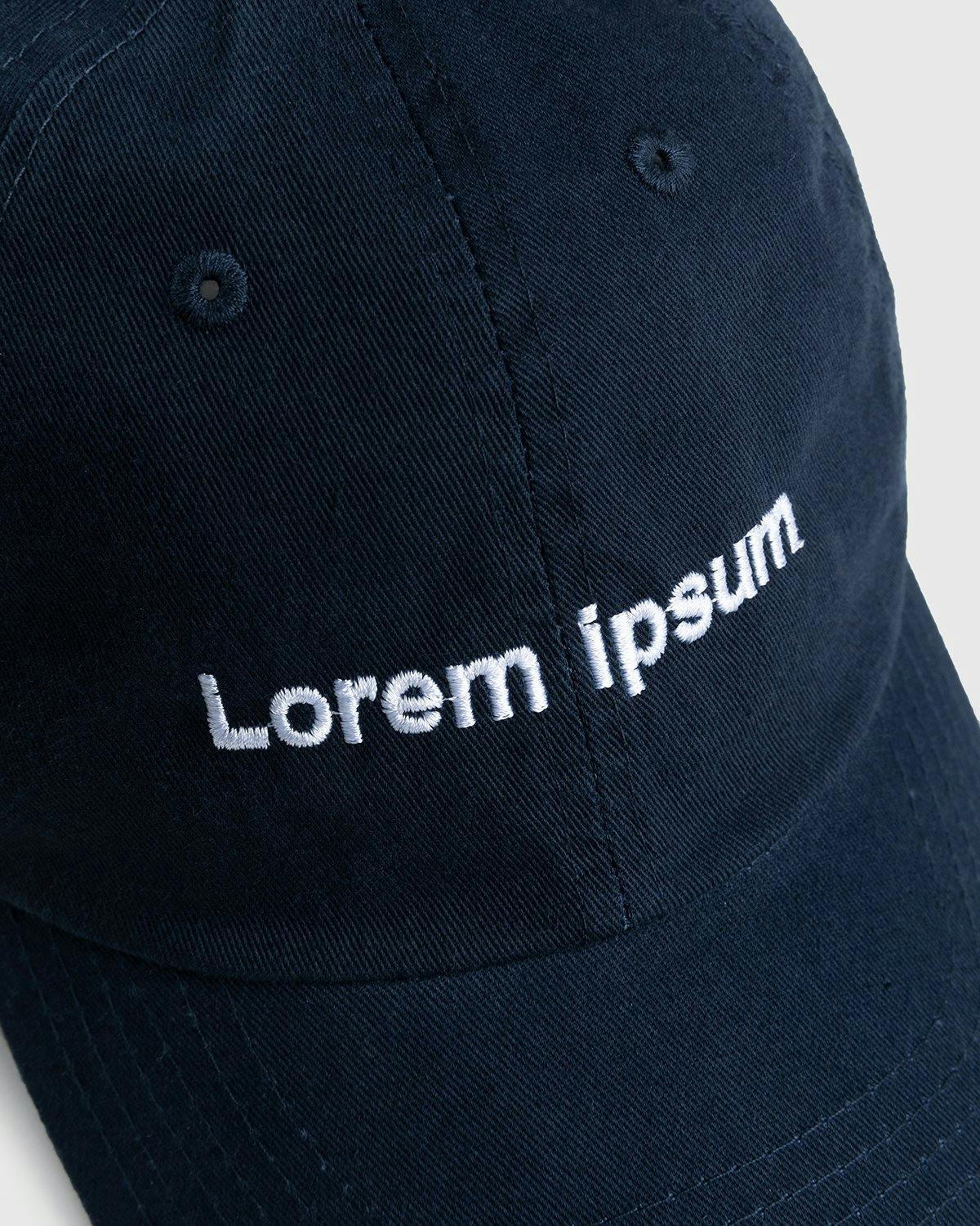 HO HO COCO - Lorem Ipsum Cap Blue  - Accessories - Blue - Image 4