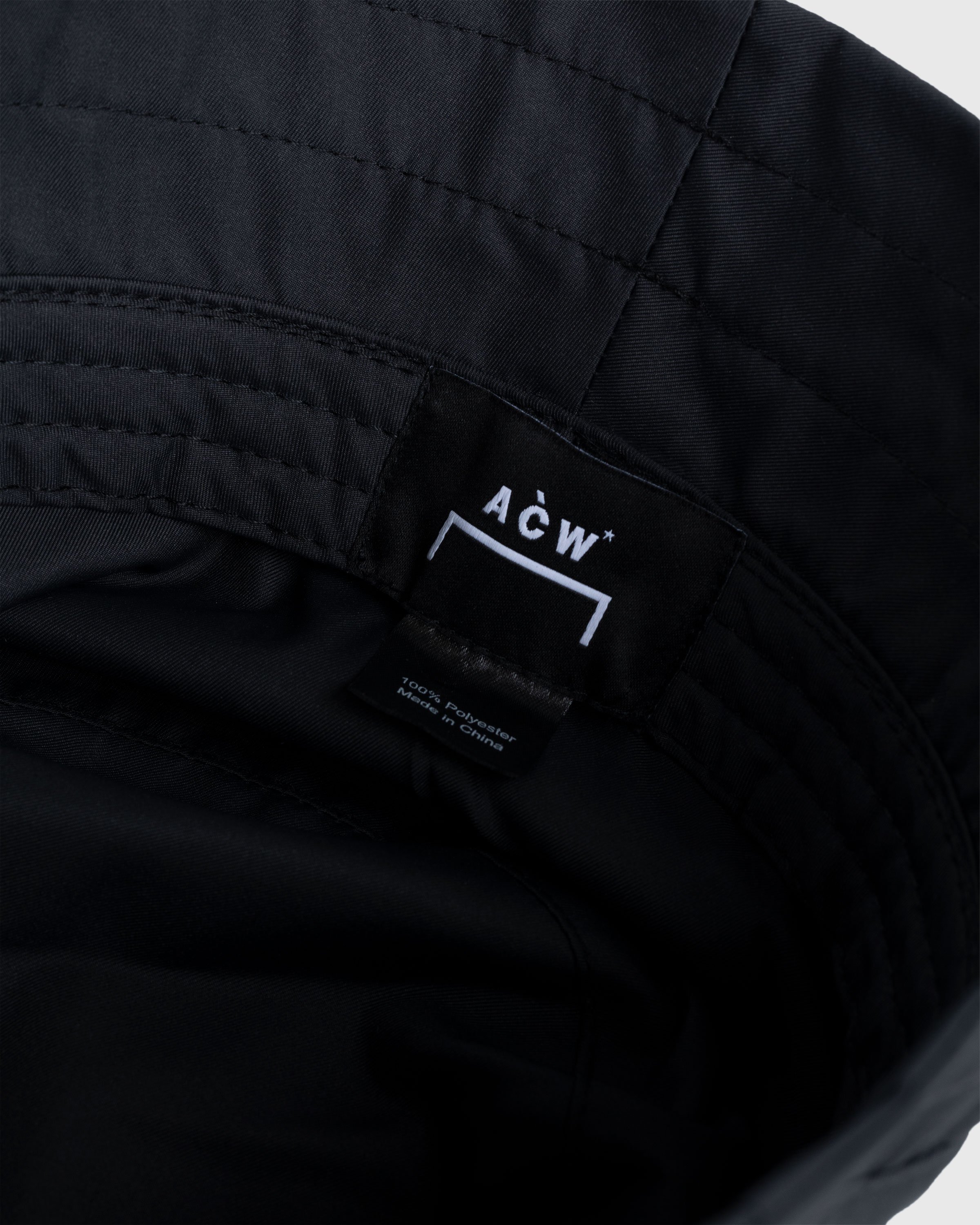 A-Cold-Wall* - Essential Bucket Hat Black - Accessories - Black - Image 3