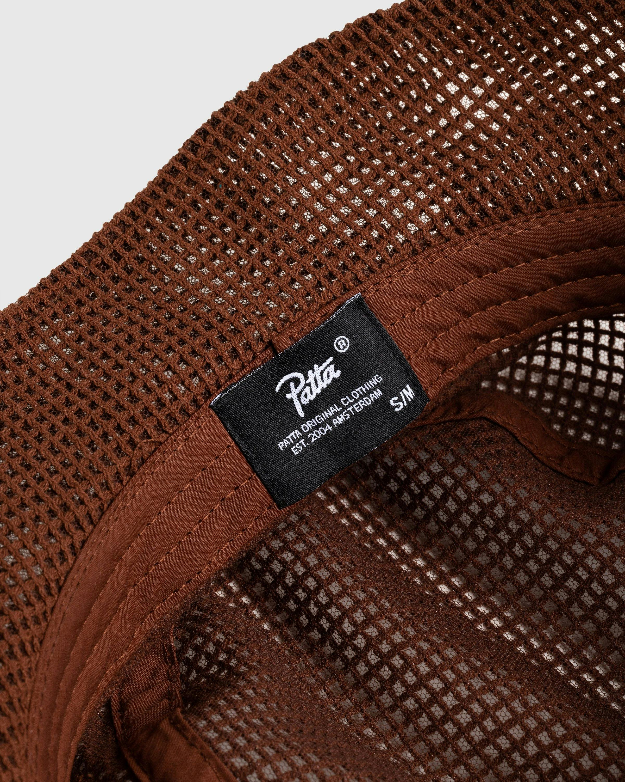 Patta - Mesh Bucket Hat Brown - Accessories - Brown - Image 3