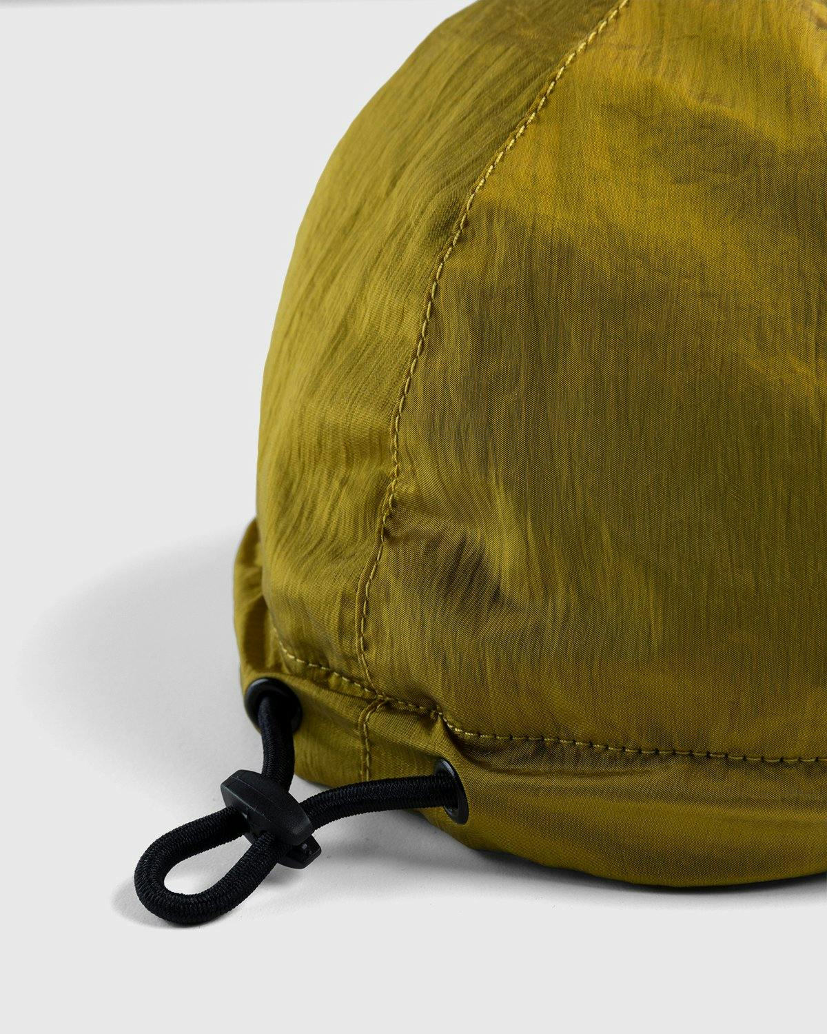 Stone Island - 99576 Nylon Metal Cap Yellow - Accessories - Yellow - Image 5