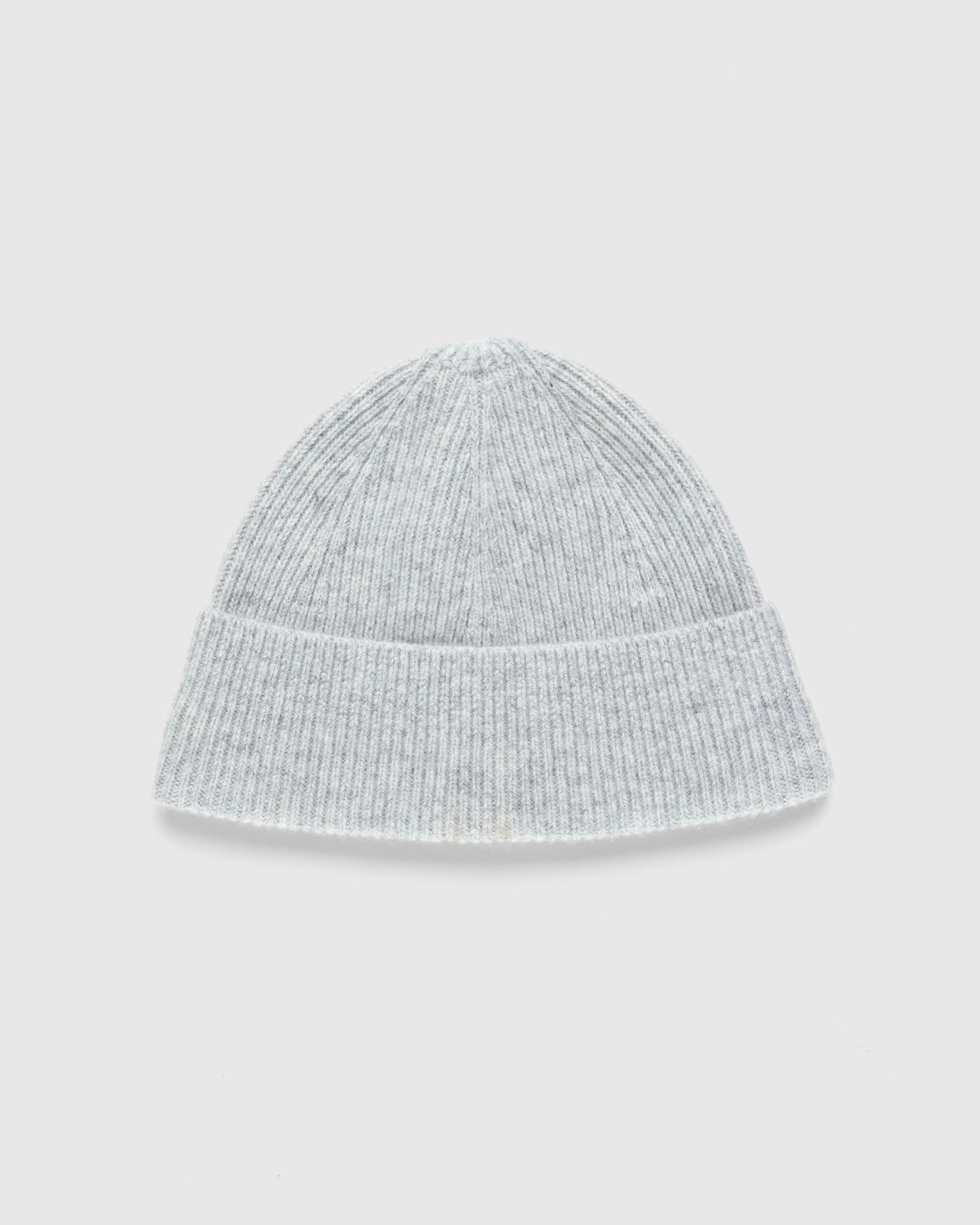 Acne Studios - Wool Cashmere Beanie Grey - Accessories - Grey - Image 2