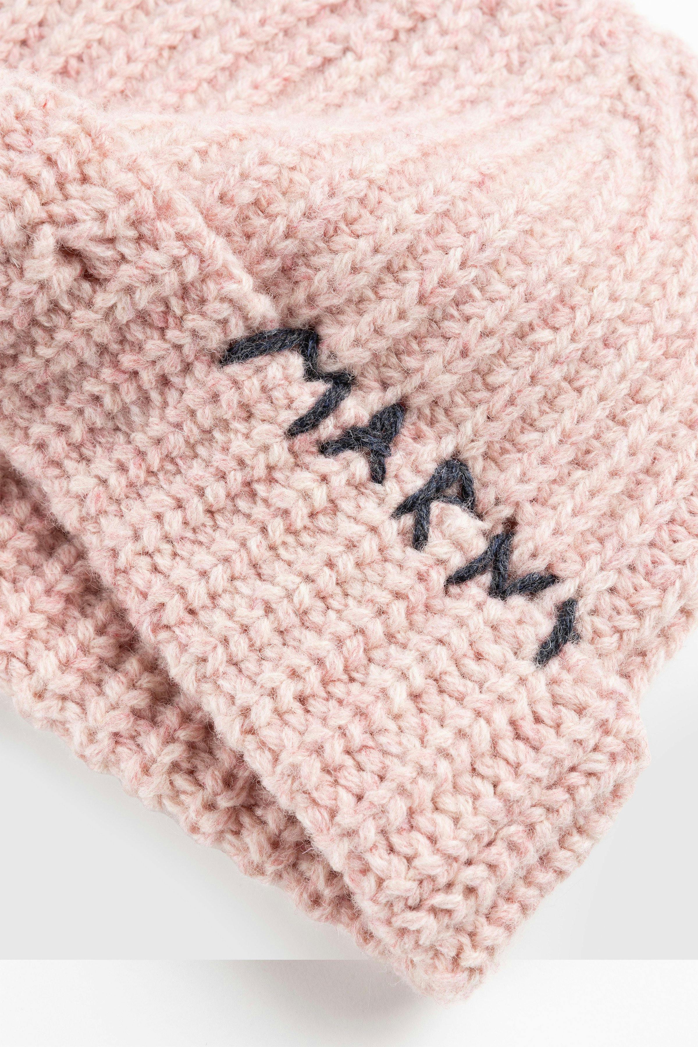 Marni - Logo Beanie Pink - Accessories - Pink - Image 4