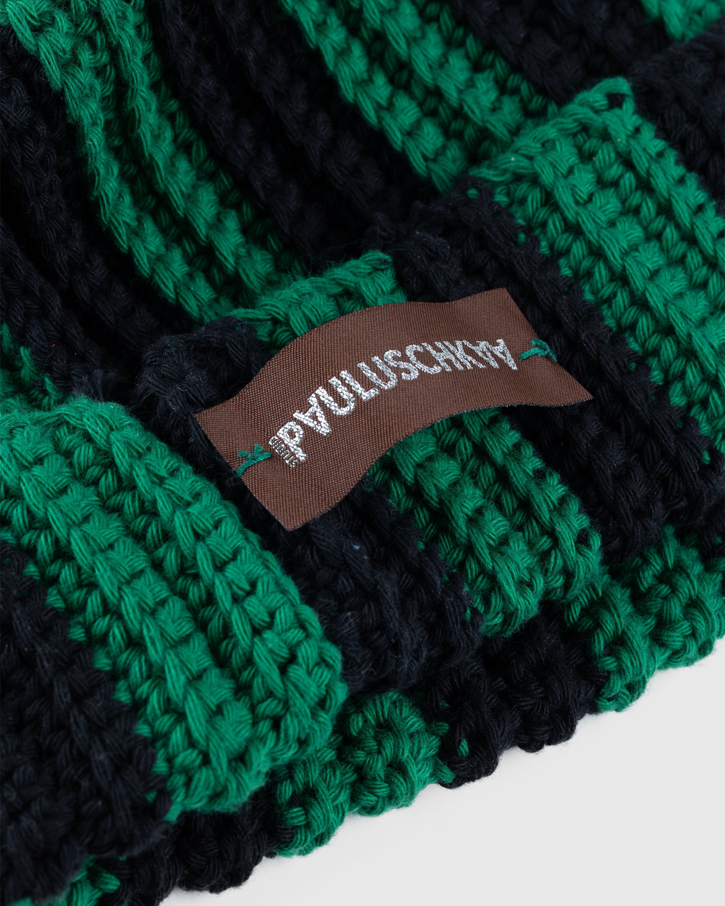 Pauluschkaa - Stripes Beanie Green/Black - Accessories - Multi - Image 3