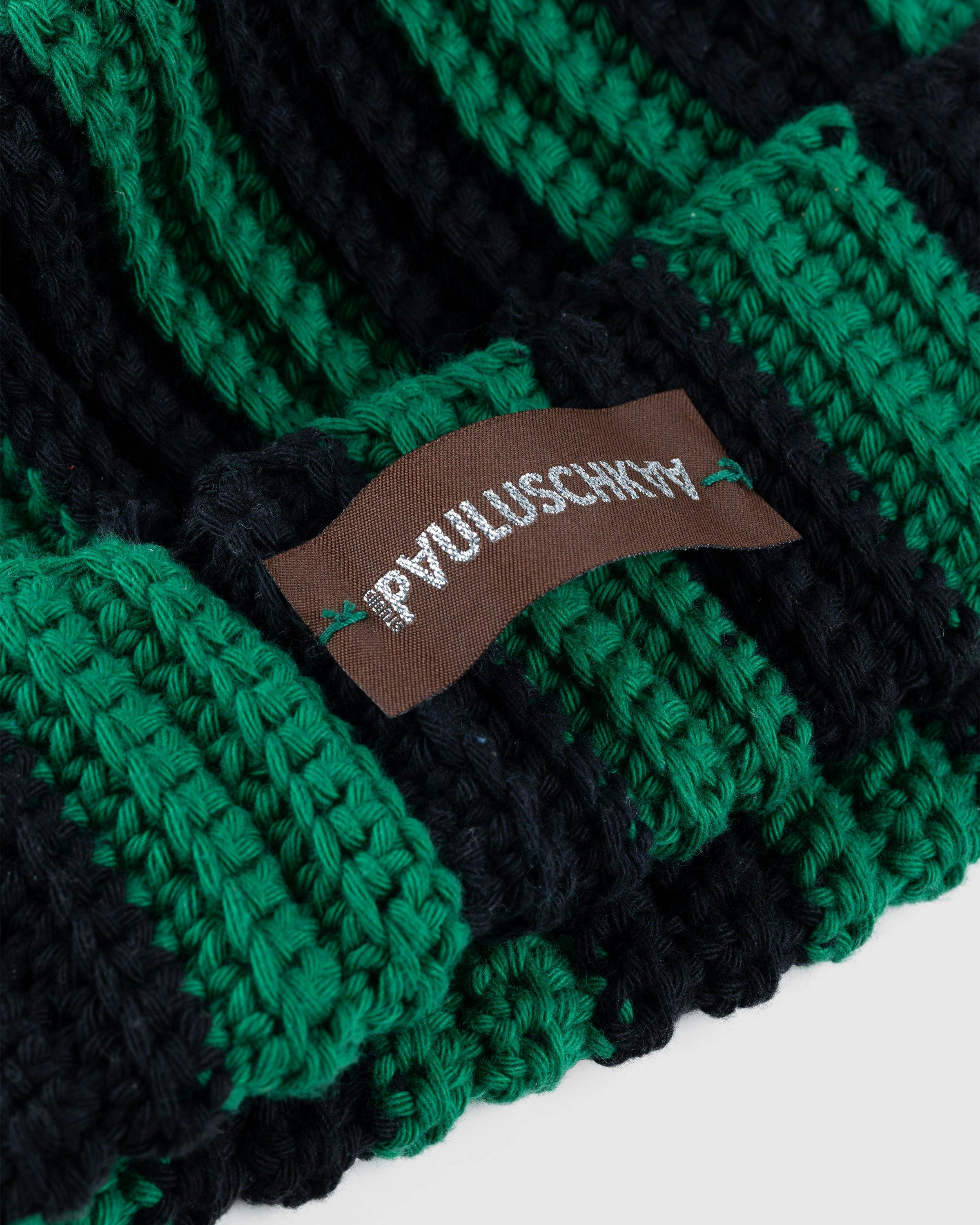 Pauluschkaa - Stripes Beanie Green/Black - Accessories - Multi - Image 3