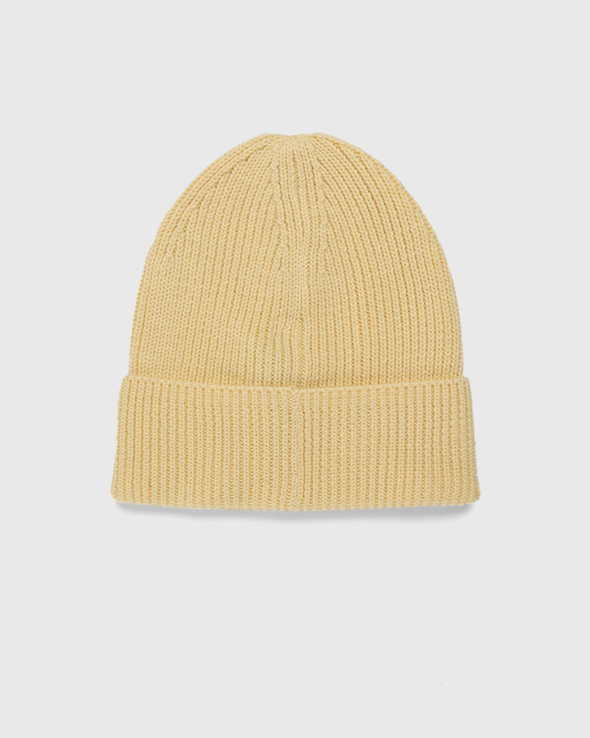 Y-3 - Classic Logo Beanie Easyellow - Accessories - Beige - Image 2