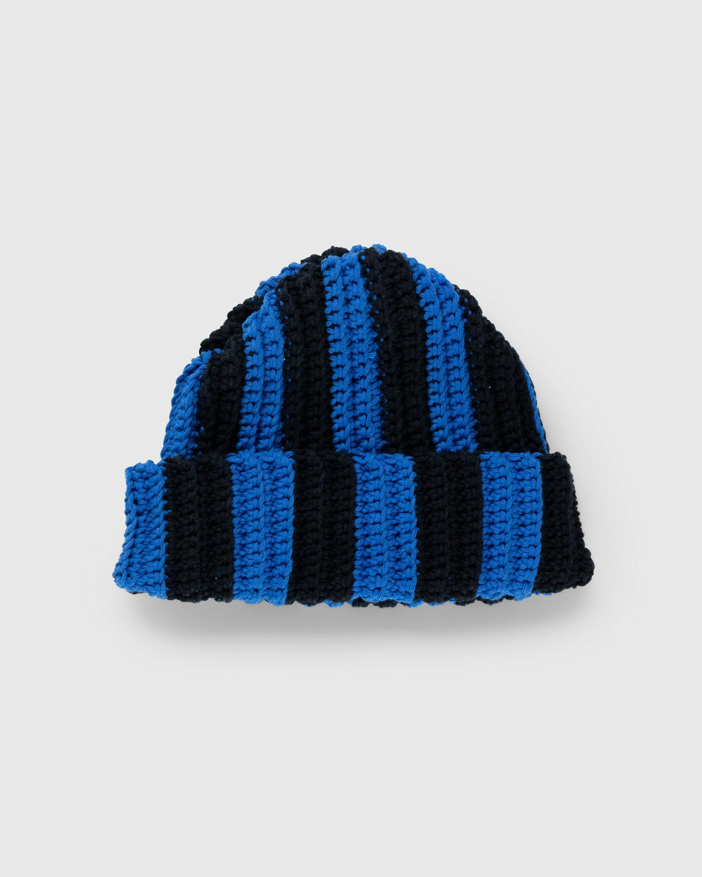 Pauluschkaa - Stripes Beanie Blue/Black - Accessories - Multi - Image 2