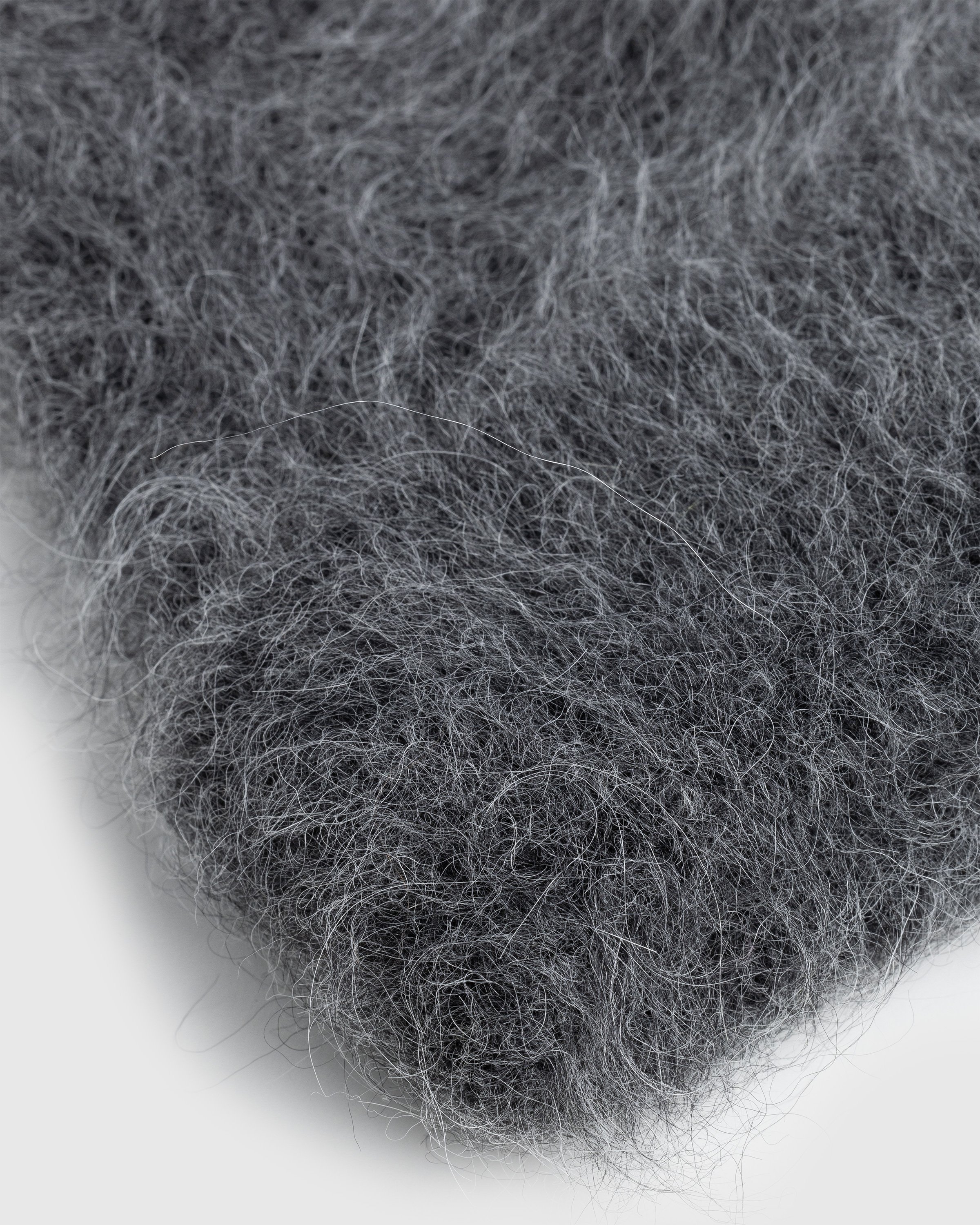 Séfr - Fuzzy Beanie Charcoal Alpaca - Accessories - Black - Image 4