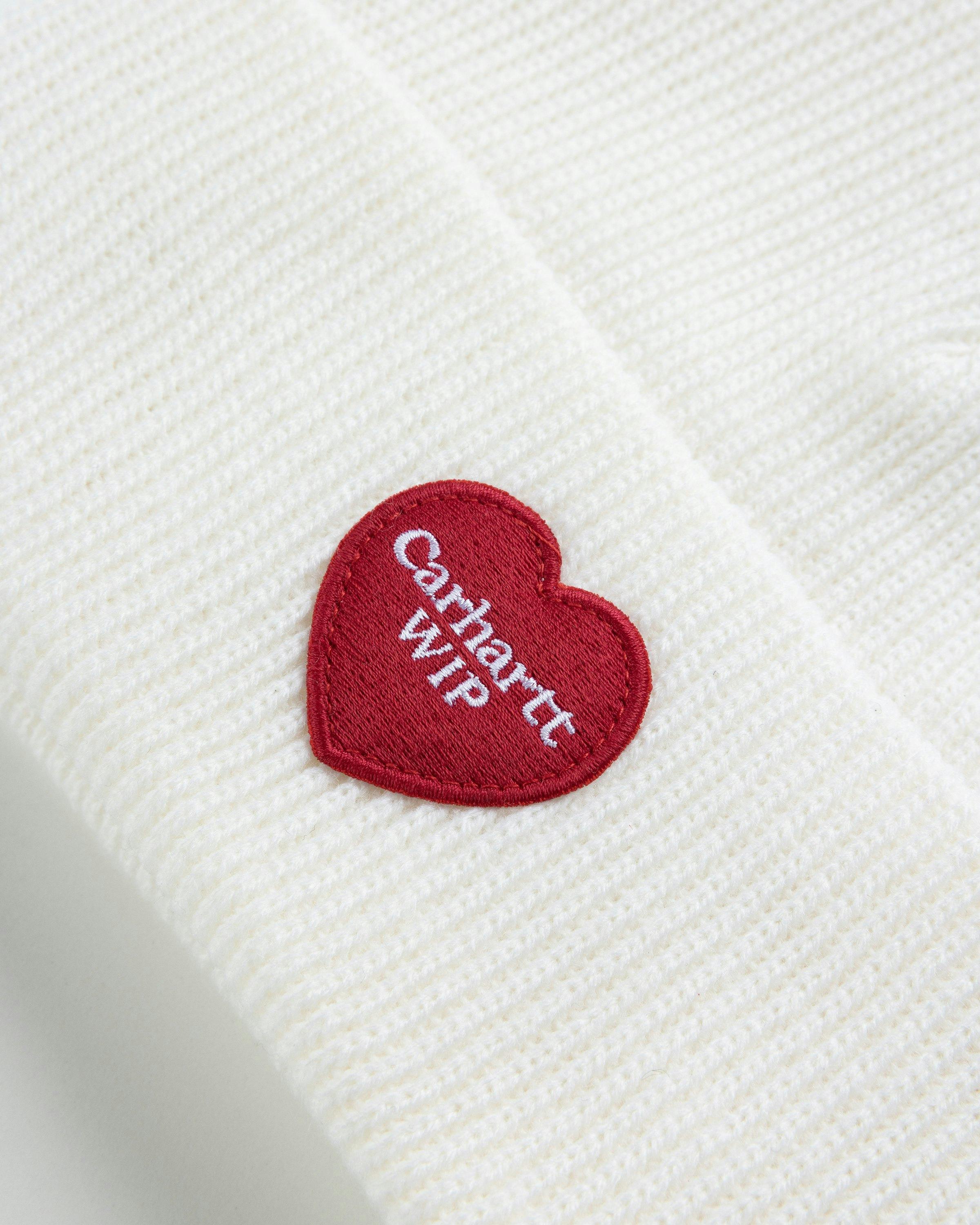 Carhartt WIP - Heart Patch Beanie Wax - Accessories - White - Image 3