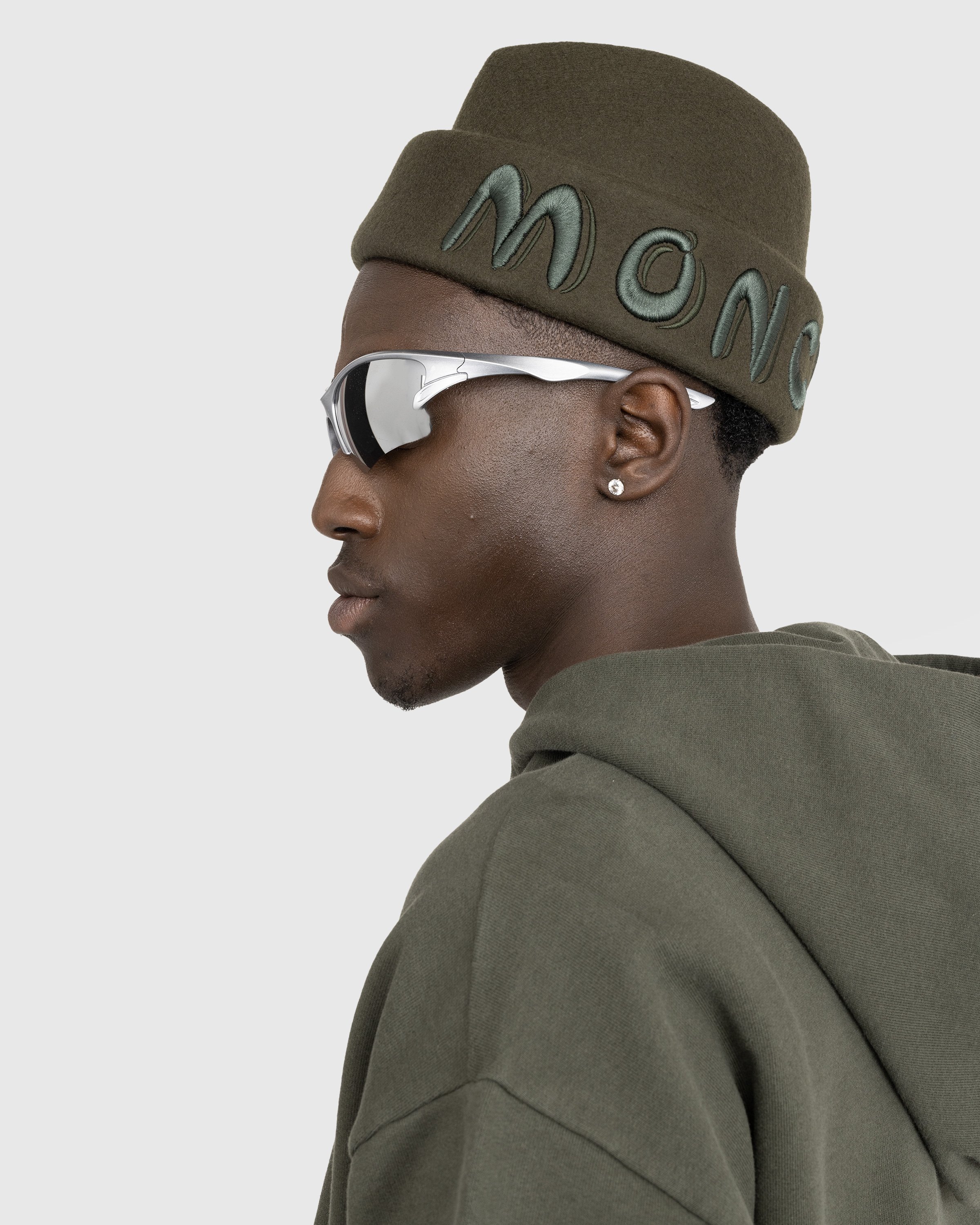 Moncler x Salehe Bembury - Wool Felt Beanie Green - Accessories - Green - Image 4