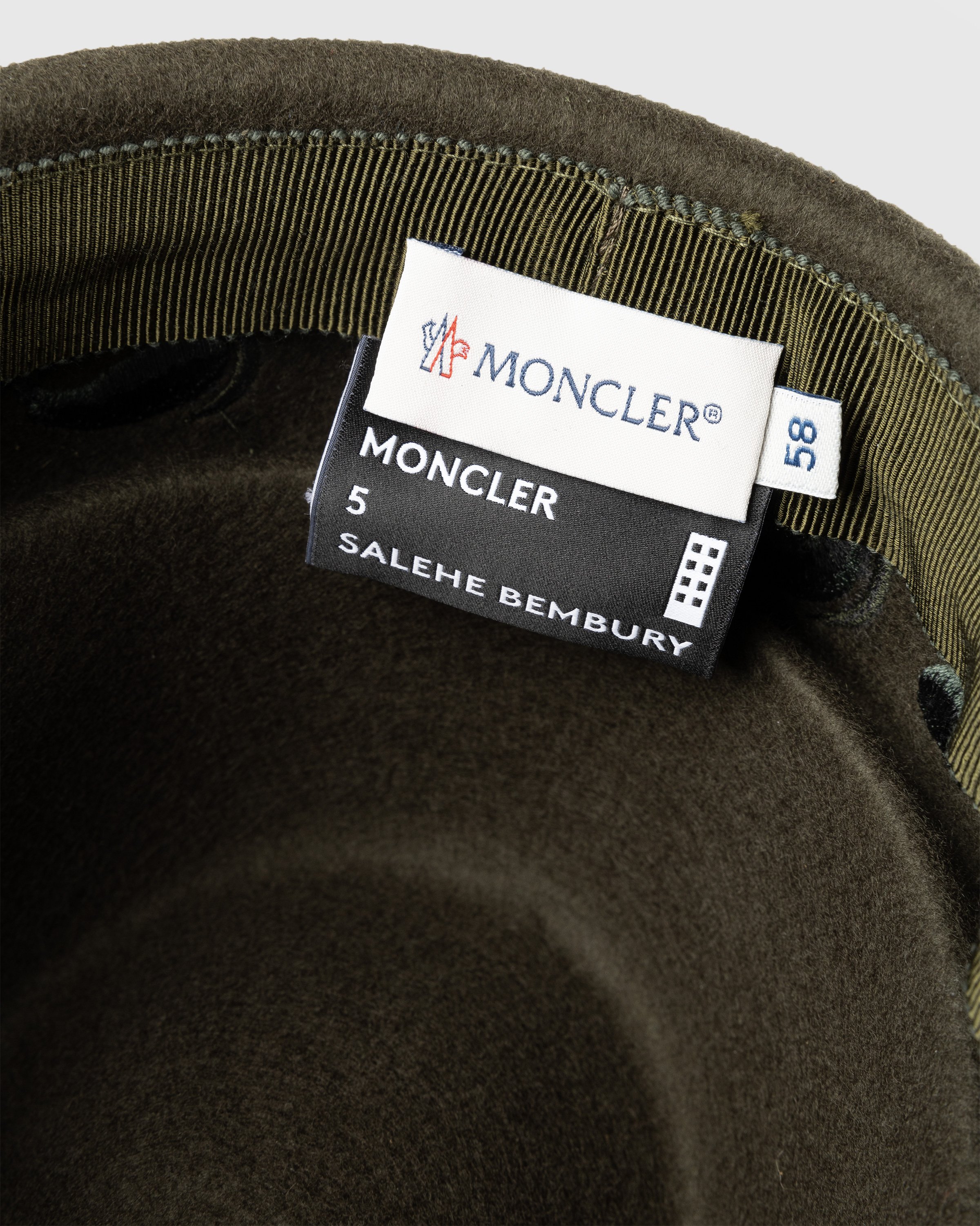 Moncler x Salehe Bembury - Wool Felt Beanie Green - Accessories - Green - Image 6