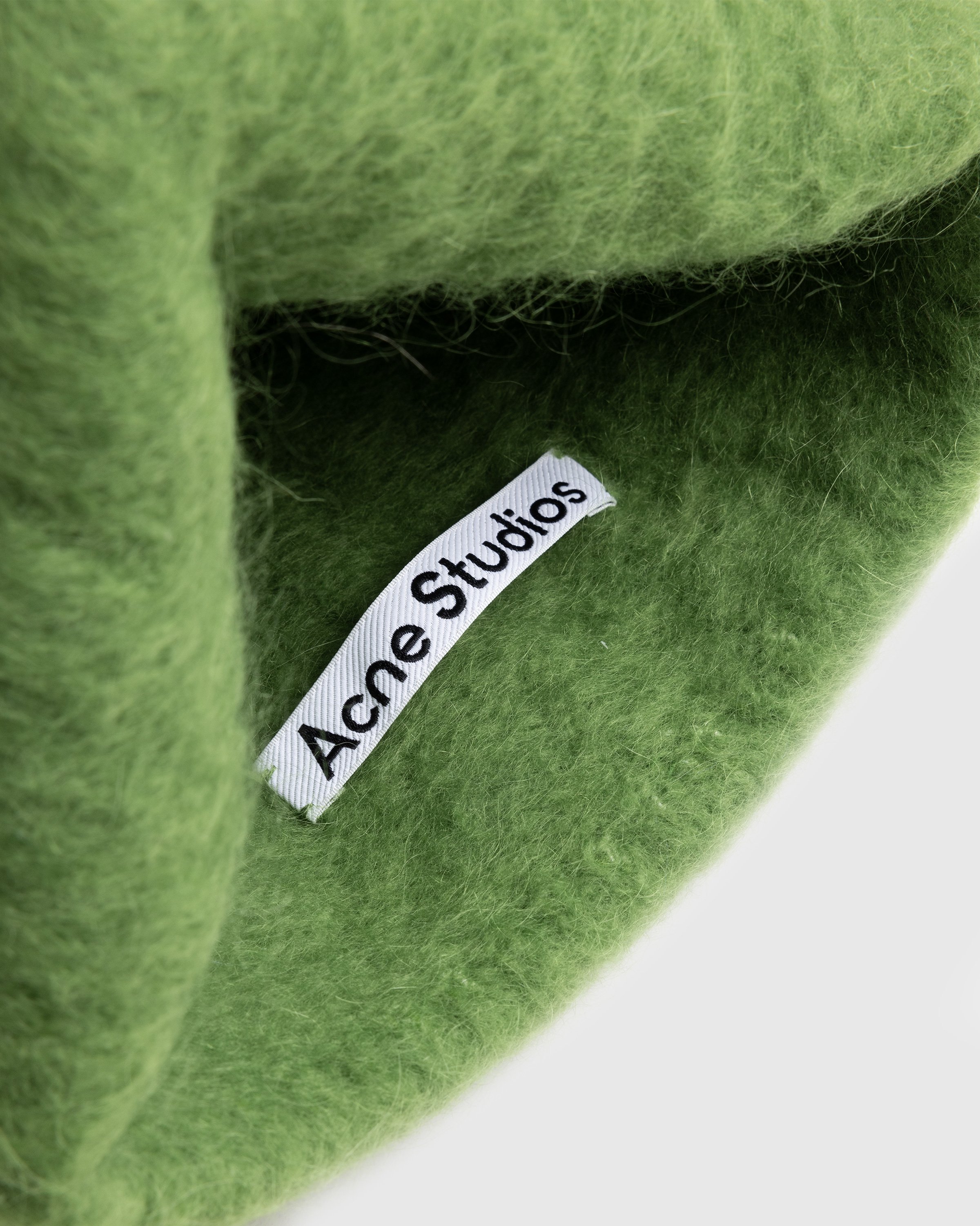 Acne Studios - Ribbed Beanie Pear Green - Accessories - Beige - Image 2