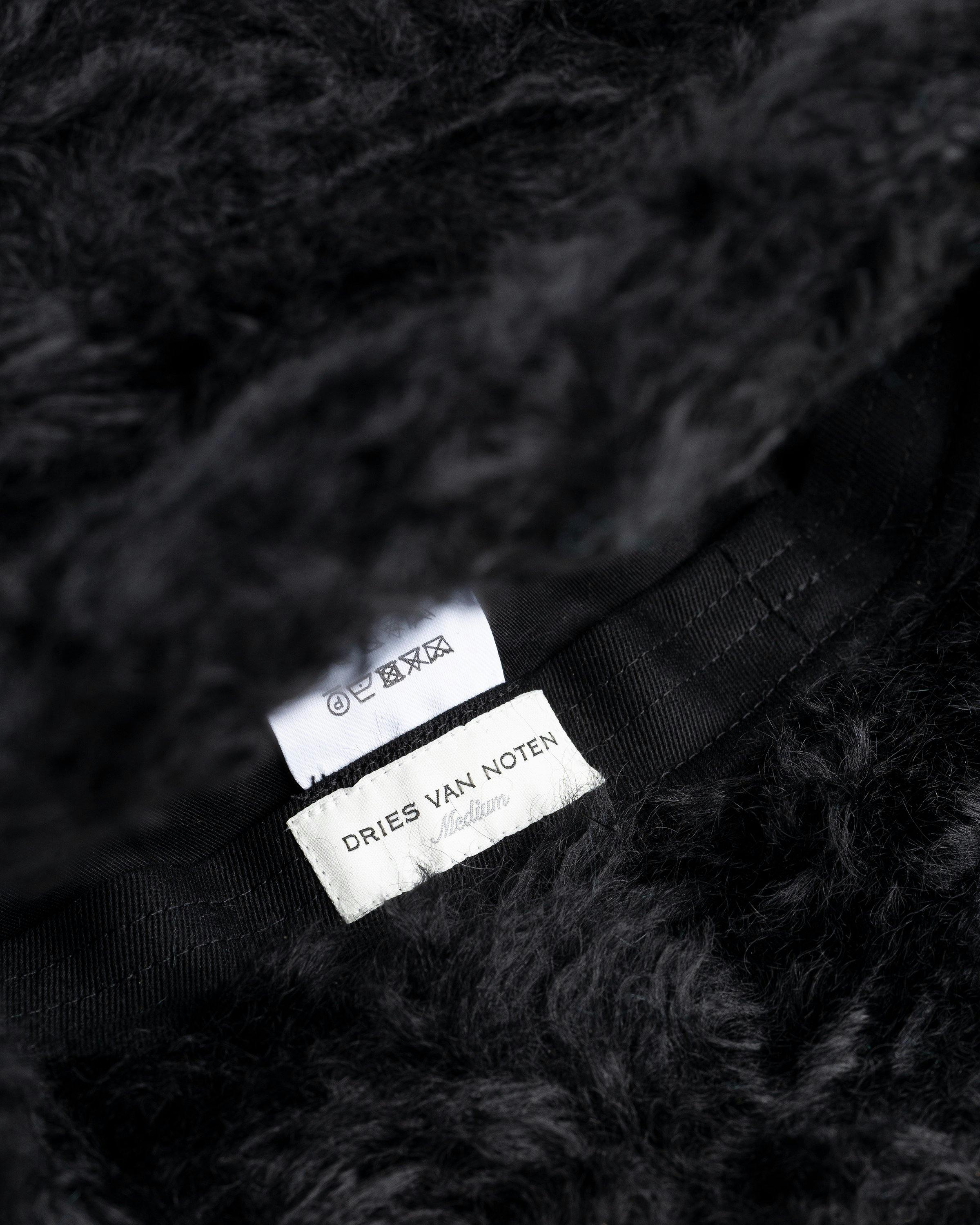 Dries van Noten - Mohair Gilly Hat Black - Accessories - Black - Image 3