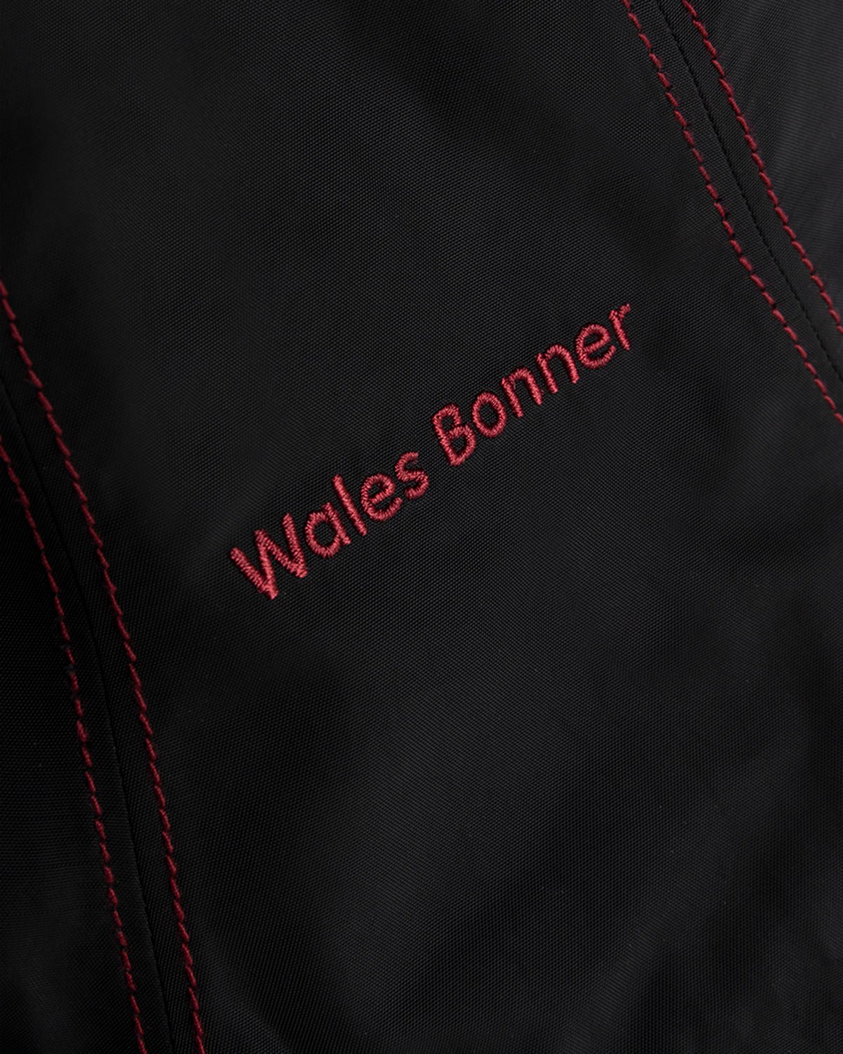 Adidas x Wales Bonner - Sunhat Black Burgundy - Accessories - Red - Image 3