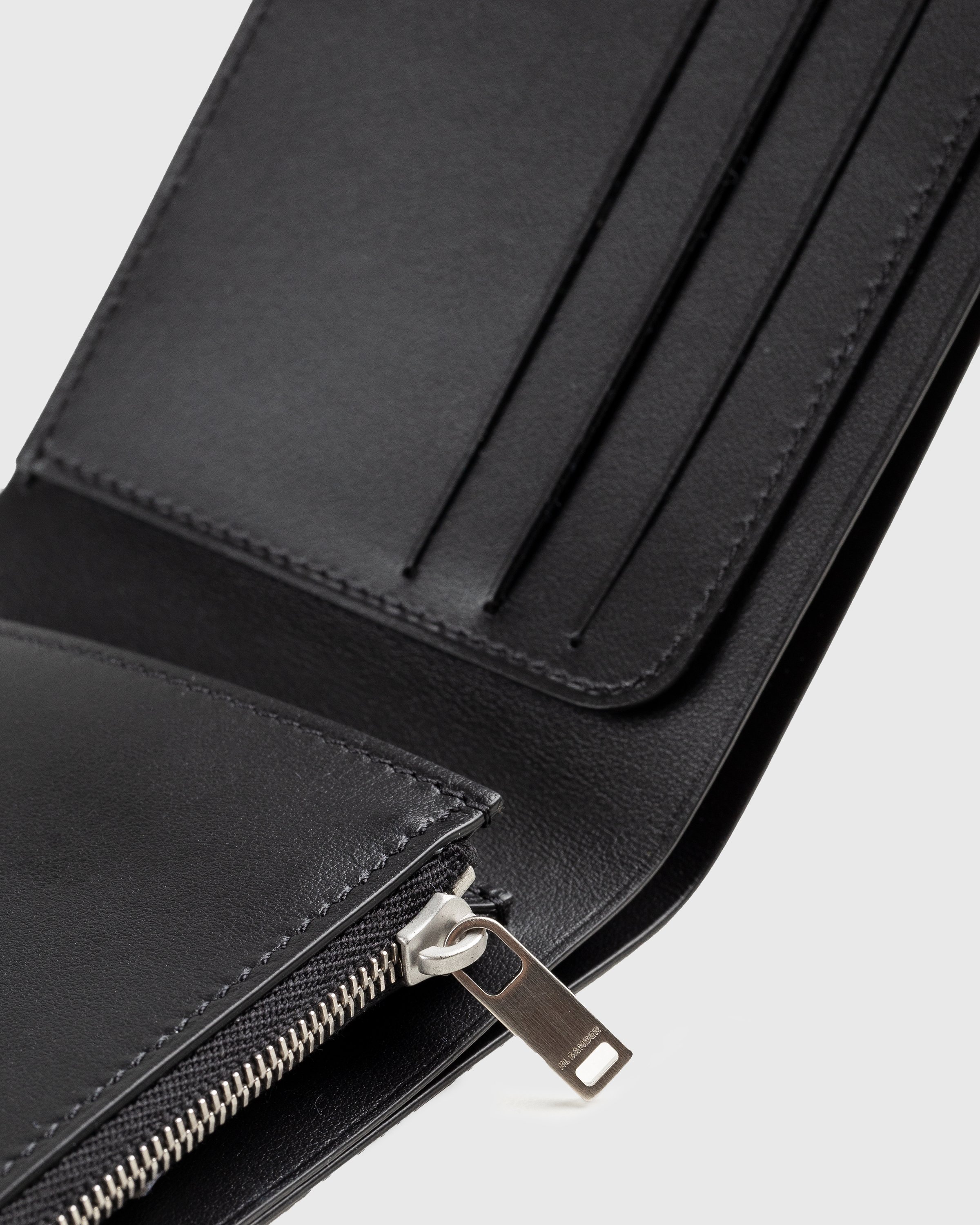 Jil Sander - Zip Pocket Wallet Black - Accessories - Black - Image 4