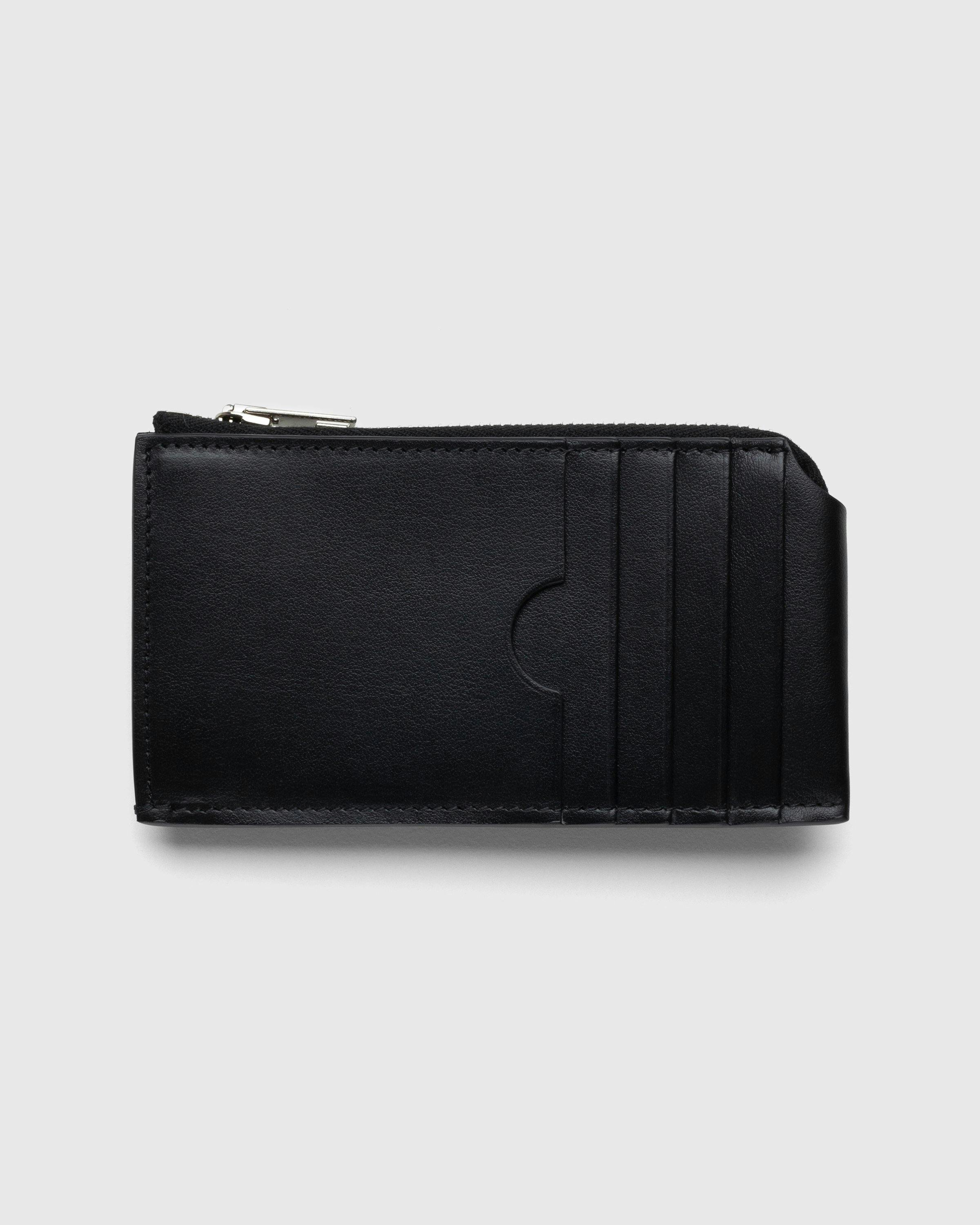 Acne Studios - Leather Zip Wallet Black - Accessories - Black - Image 2