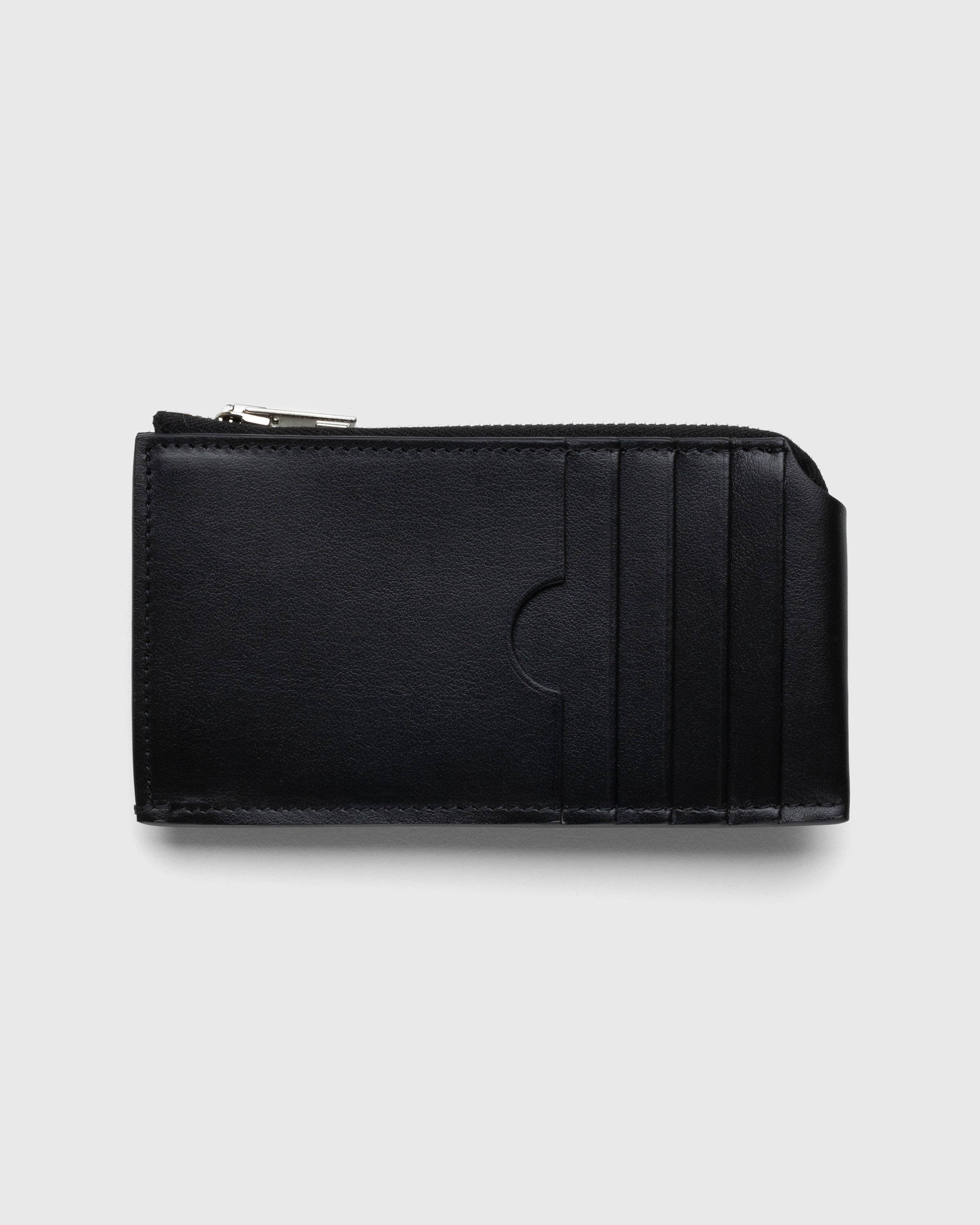Acne Studios - Leather Zip Wallet Black - Accessories - Black - Image 2