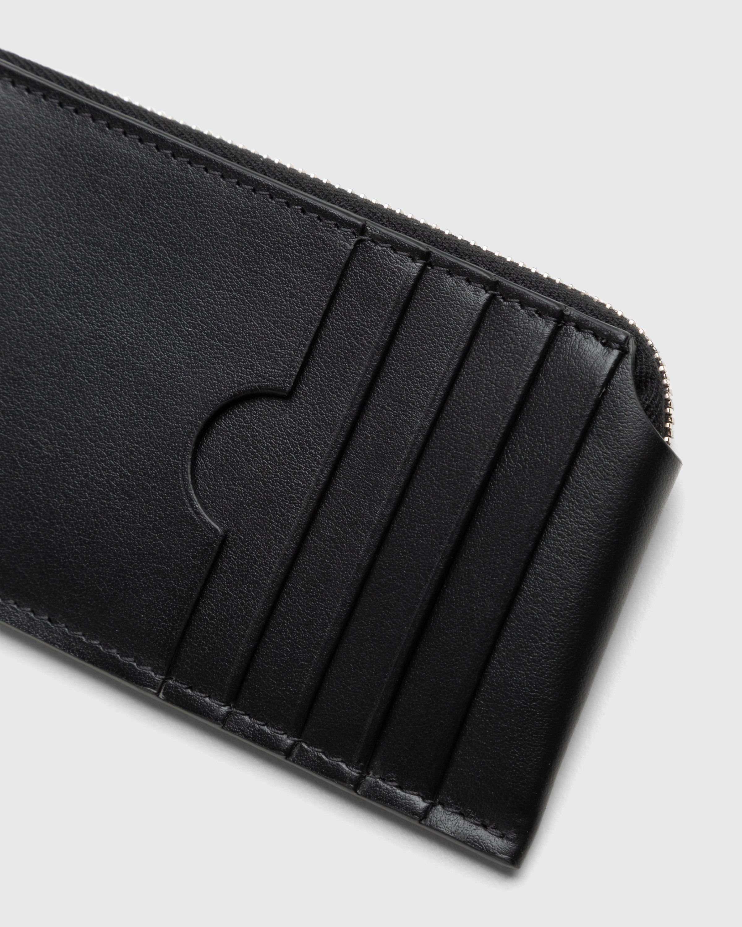 Acne Studios - Leather Zip Wallet Black - Accessories - Black - Image 4